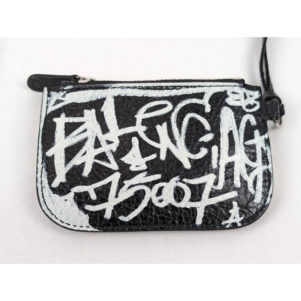 Balenciaga o1rshd1 Size: OS / Grafitti Zip Pouch in Multicolor Size ONE SIZE - 10 Thumbnail