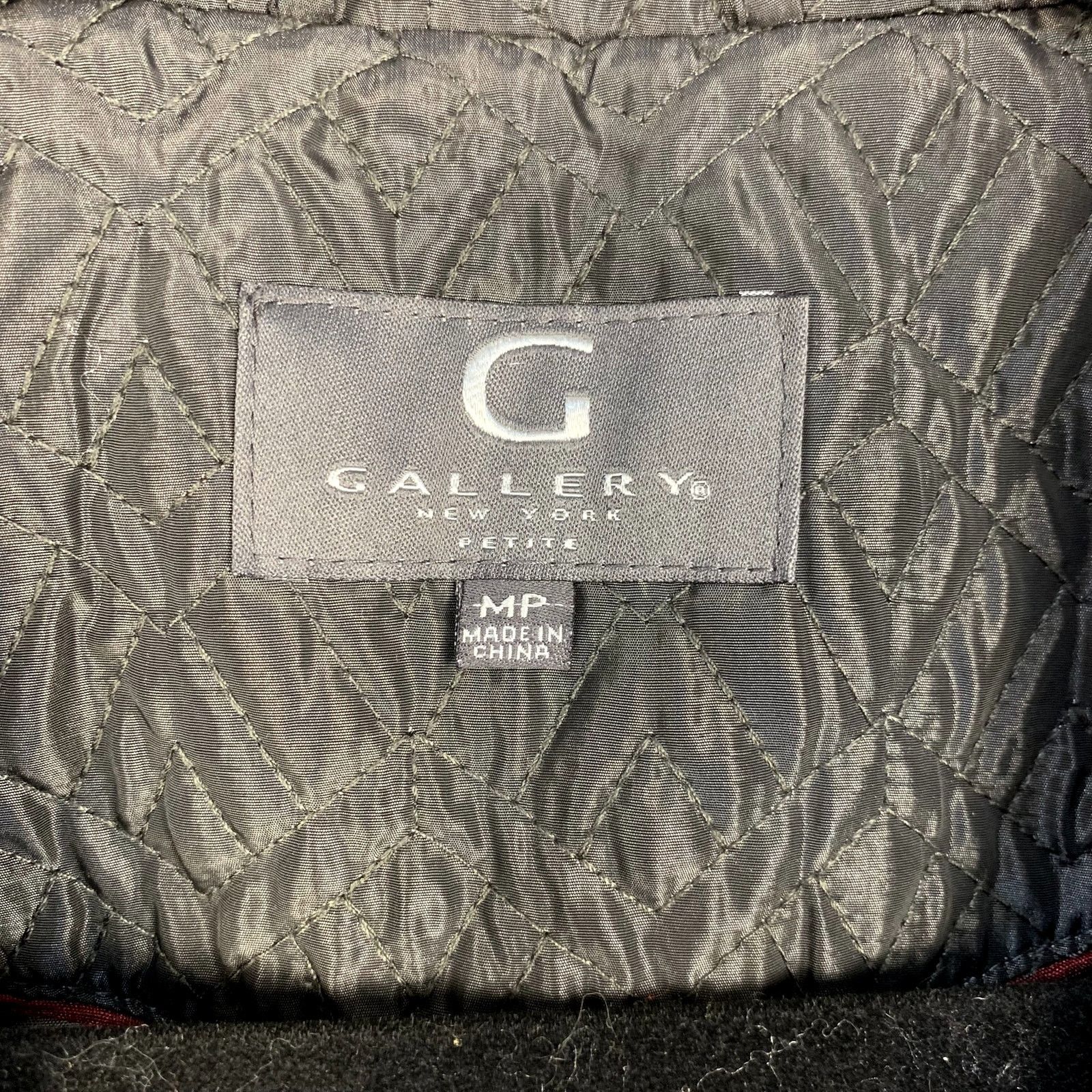 Other Gallery New York Jacket Women's Medium Petite Black Size M / US 6-8 / IT 42-44 - 3 Thumbnail