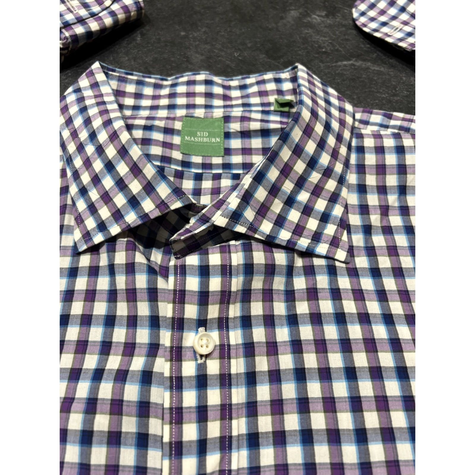Sid Mashburn Sid Mashburn Plaid Handmade Shirt Men's 2XL XXL Oxford Preppy Button Down Size US XXL / EU 58 / 5 - 4 Thumbnail
