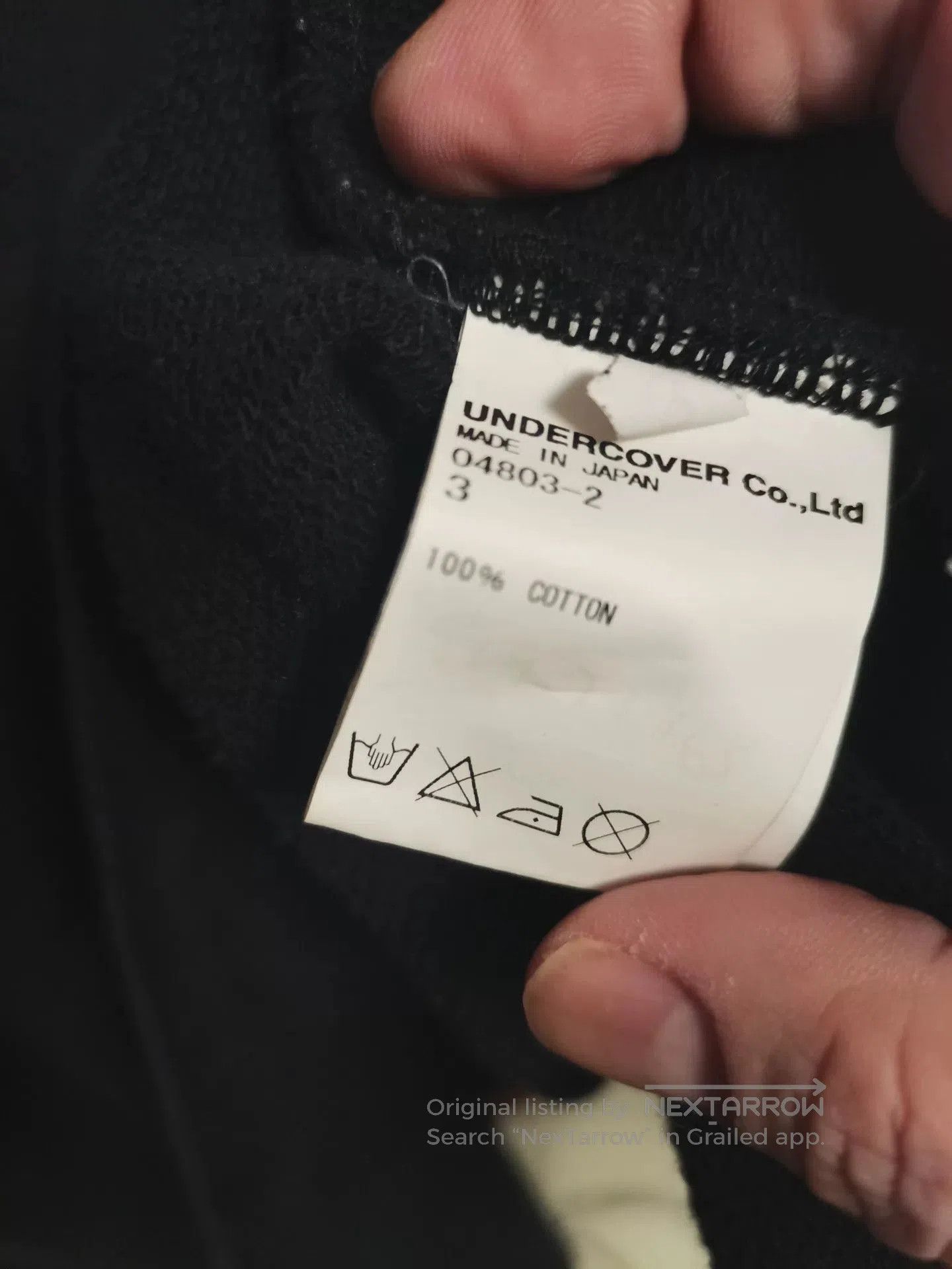 Undercover black adventure long hoodie sweatshirt. Size US XXL / EU 58 / 5 - 4 Thumbnail