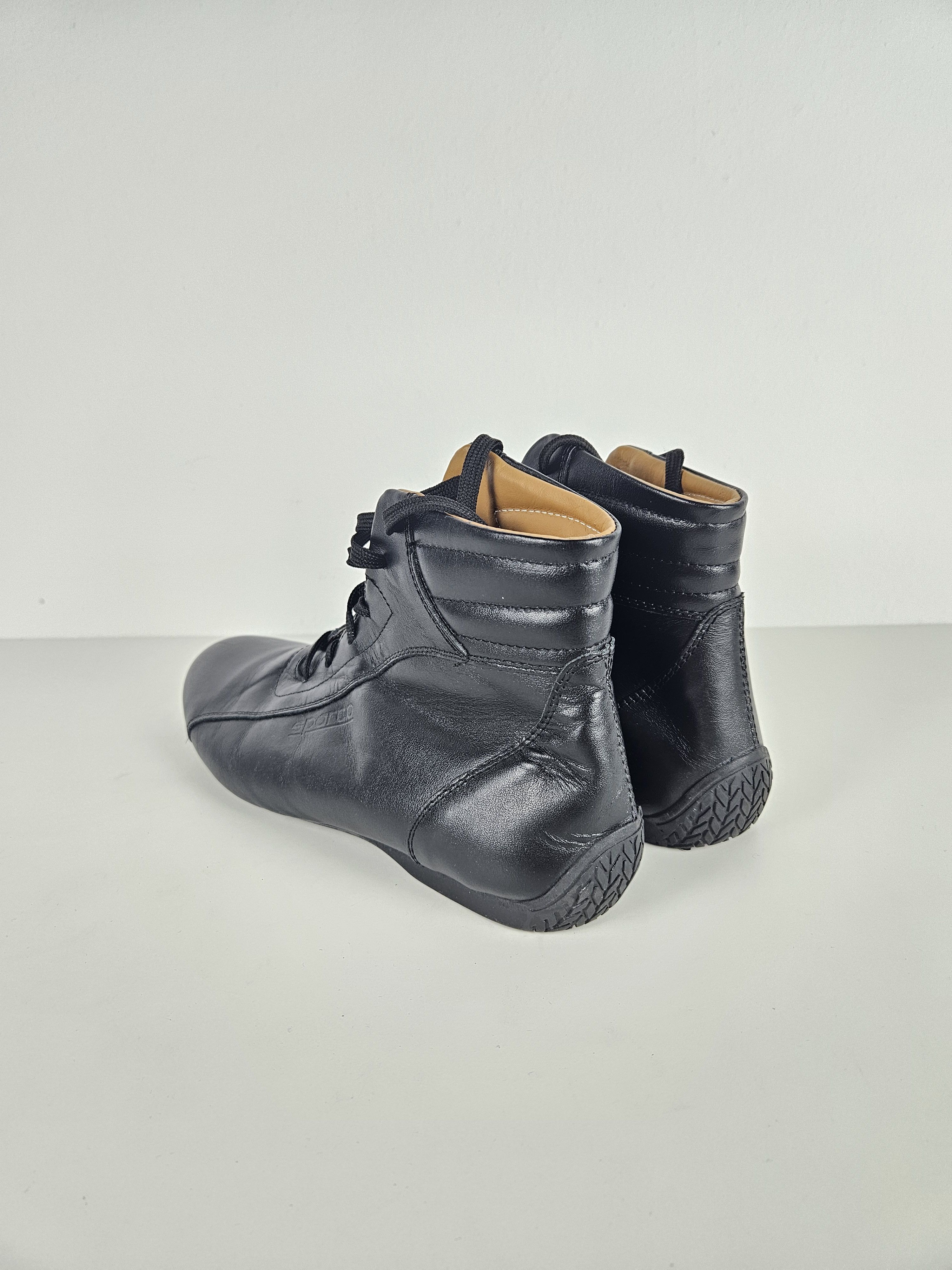 Other Sparco leather high top racing shoes Size US 10 / EU 43 - 8 Thumbnail