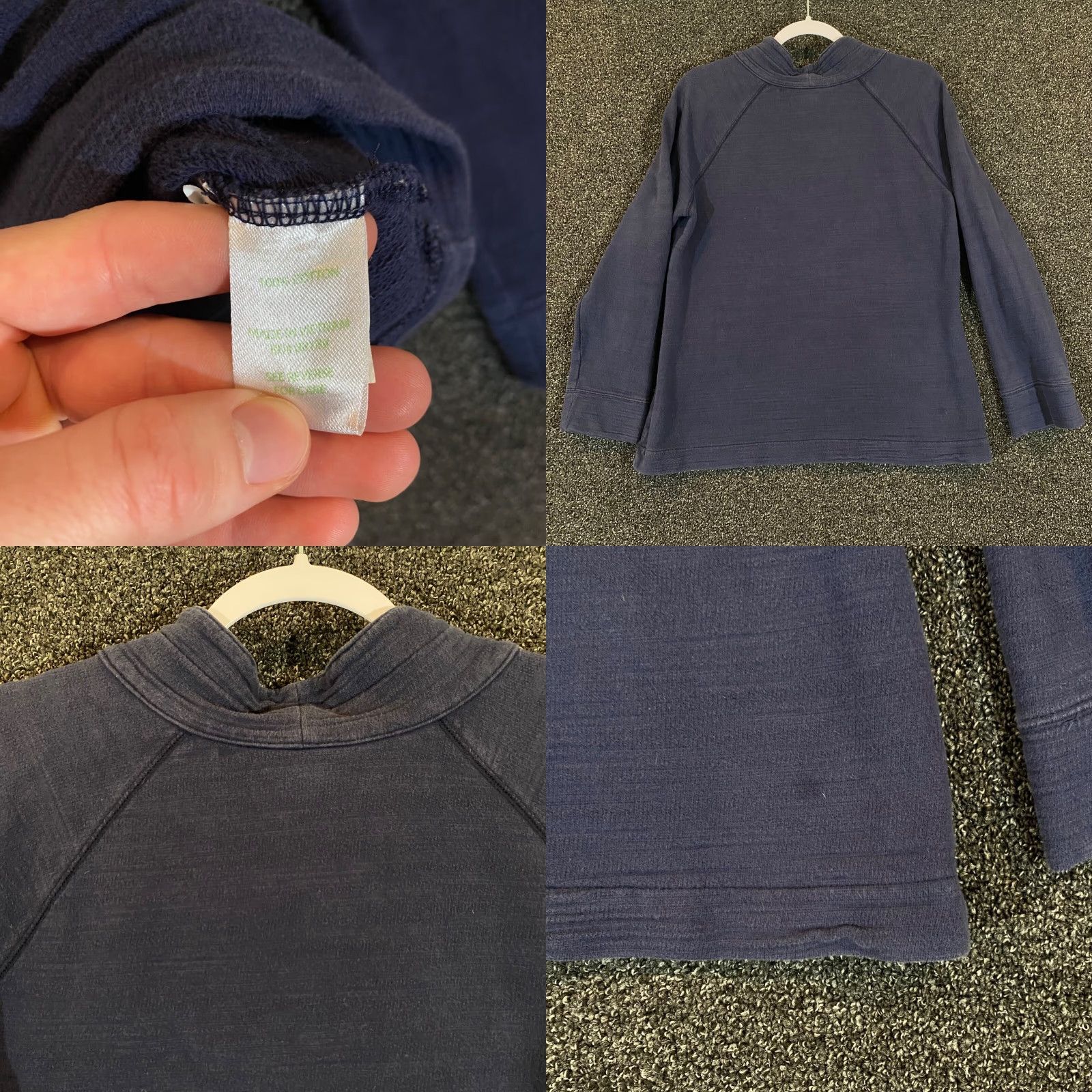 Lilly Pulitzer VINTAGE Lilly Pulitzer Jacket Womens Medium Blue 1/2 Zip Pullover Long Sleeve Casual Fall Spring Summer Winter Size M / US 6-8 / IT 42-44 - 8 Thumbnail