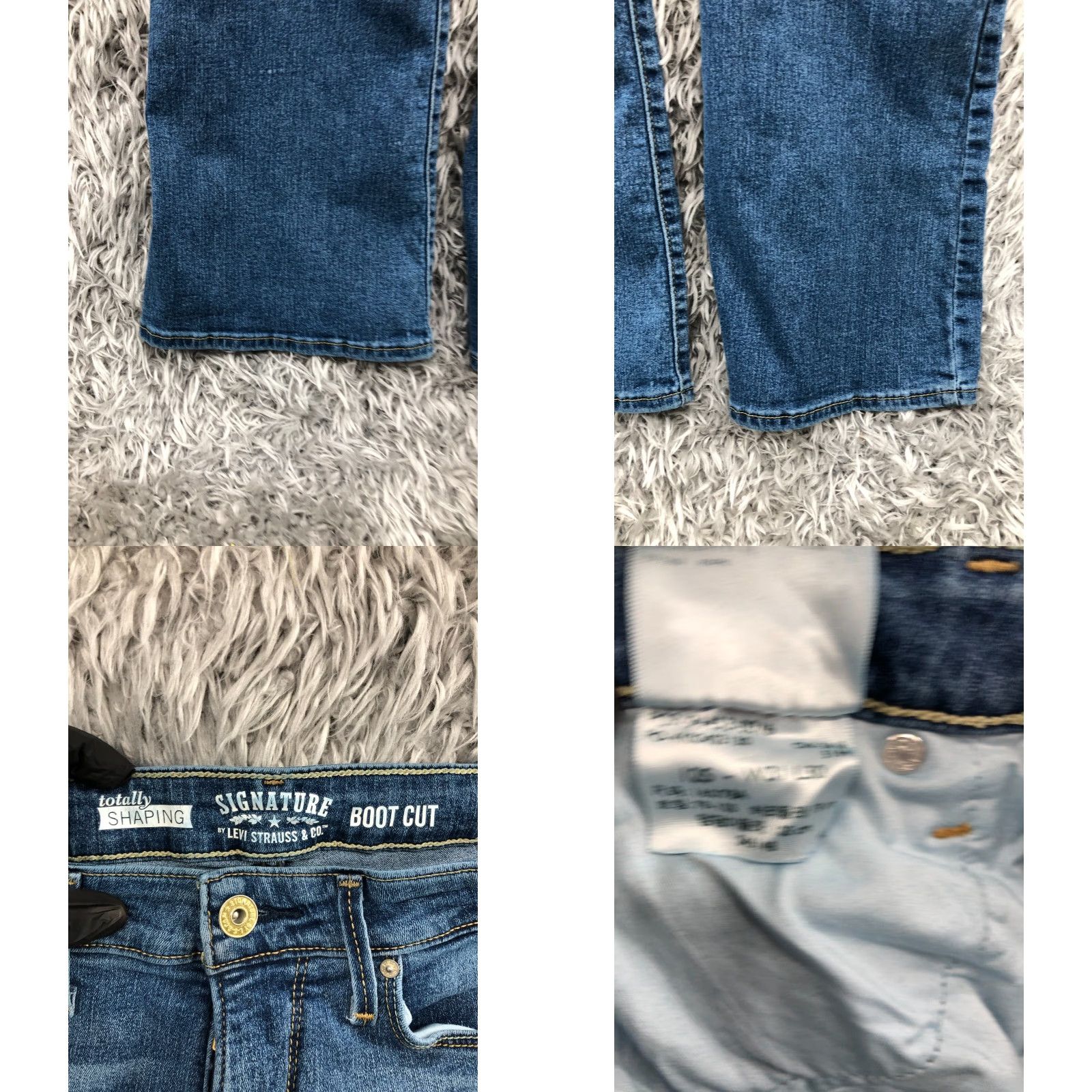 Levi's Levi's Jeans Bootcut Shaping 5-Pocket Blue Medium Wash 29in Inseam Womens Size 10 Regular Size 32" / US 10 / IT 46 - 8 Thumbnail