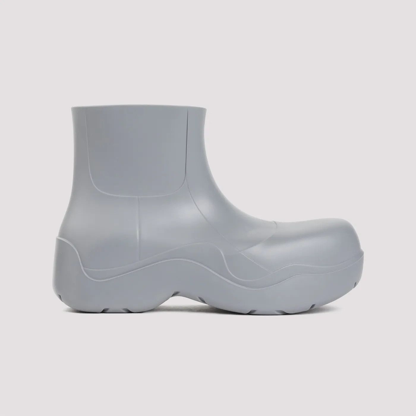 Bottega Veneta o1lv12m1024 Puddle Ankle Boots in Grey Size US 10 / EU 43 - 1 Thumbnail