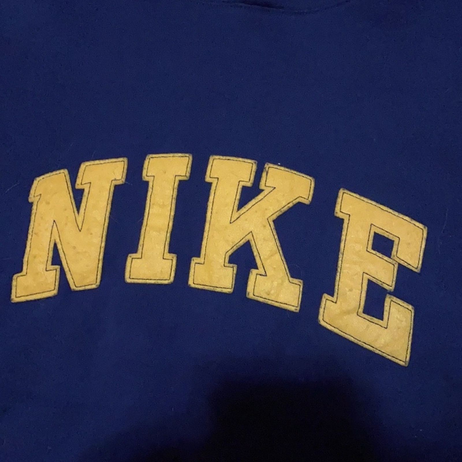 Nike Y2K Nike Spell out Hoodie Michigan Wolverine Colors Size US L / EU 52-54 / 3 - 3 Thumbnail