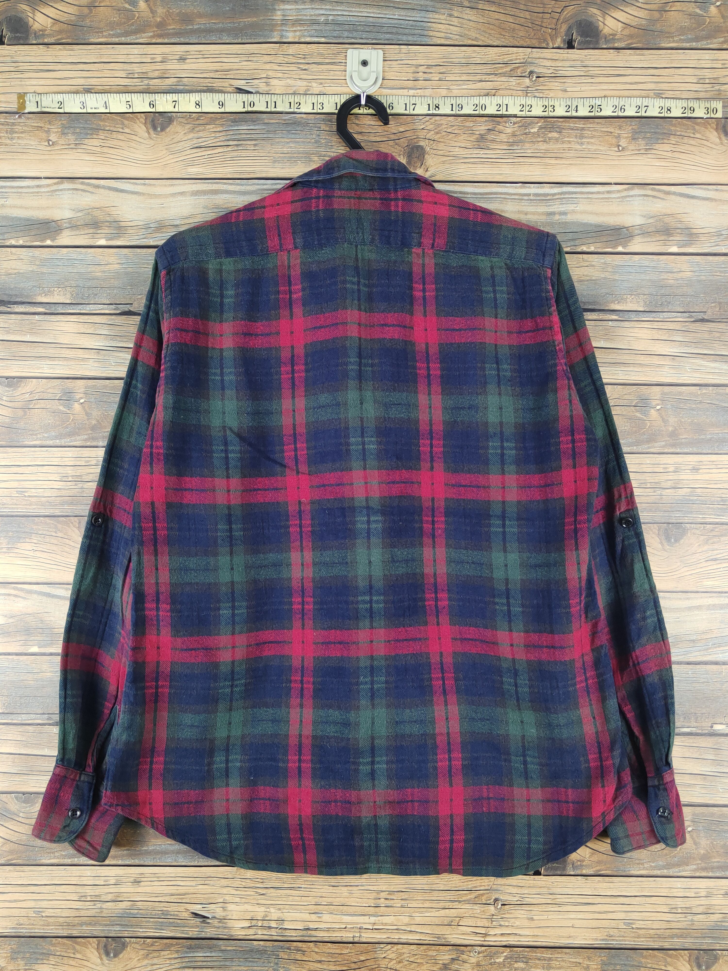 Japanese Brand × Vintage TK Navy Red Button Ups #W46 Size US M / EU 48-50 / 2 - 7 Thumbnail