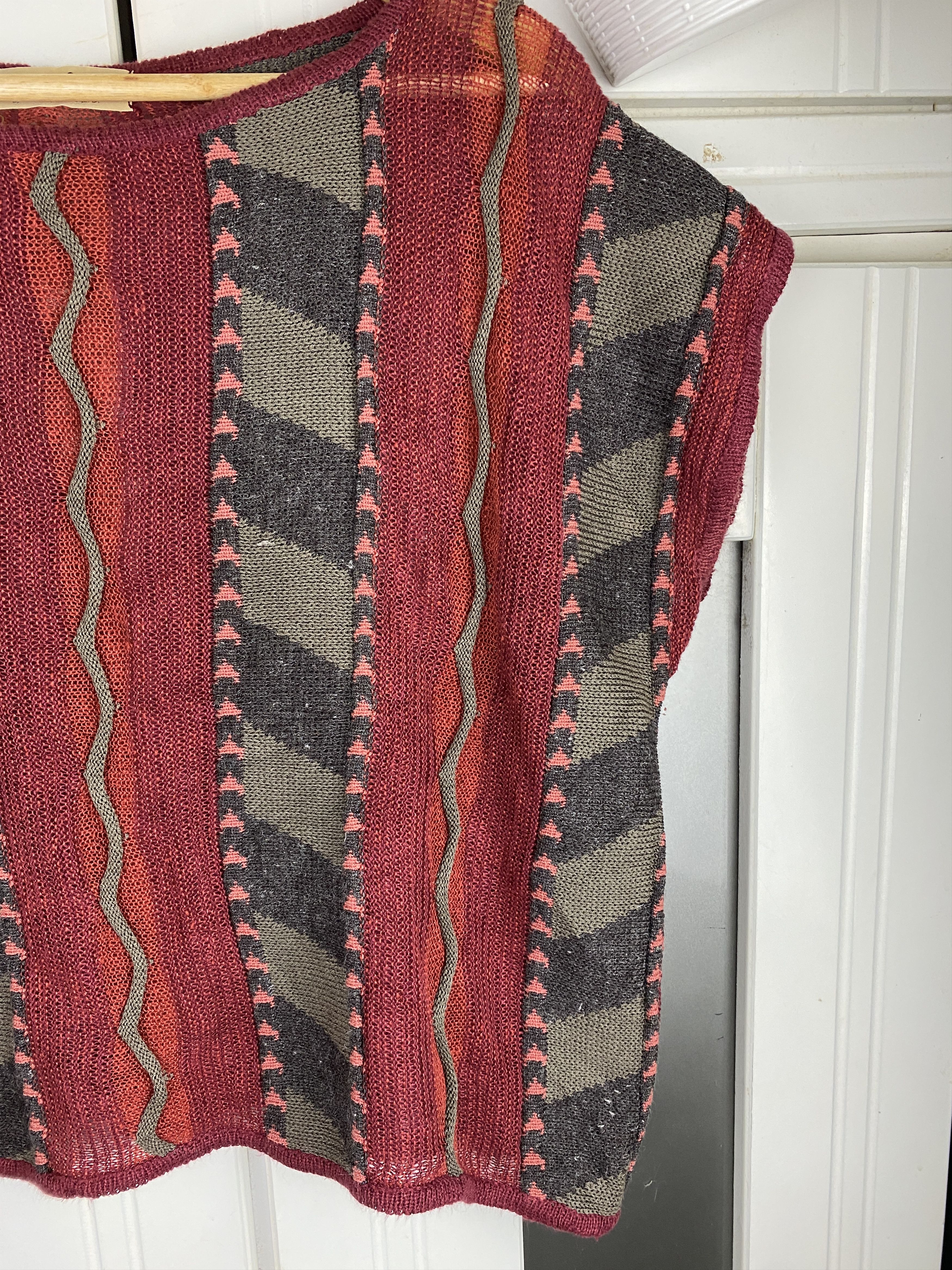 Issey Miyake × Vintage Vintage Rare Issey Miyake Knit 3D Mohair Size US L / EU 52-54 / 3 - 6 Thumbnail