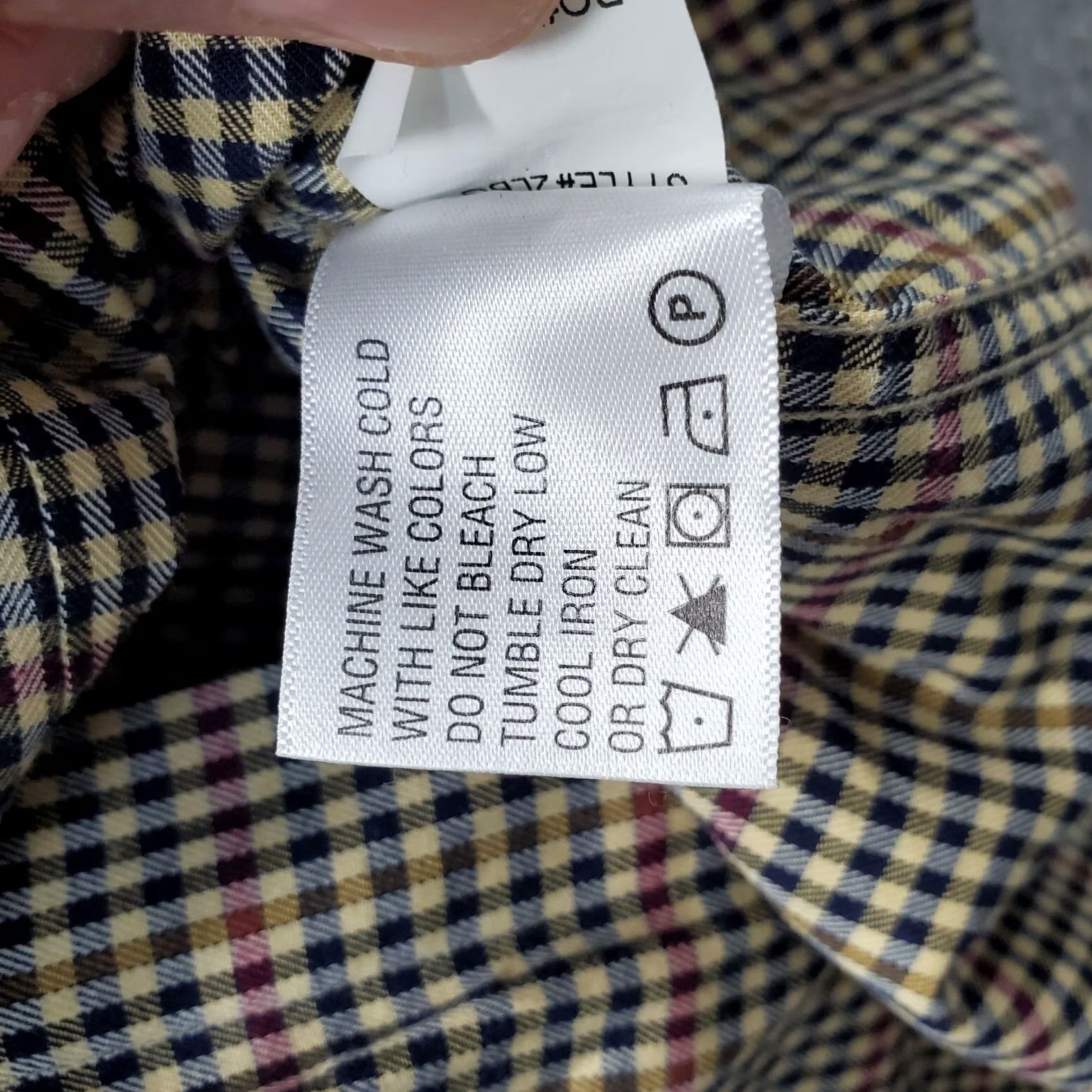 Orvis Orvis Casual Shirt Mens XL Multi Checkered Pockets Long Sleeve Button-Down Collar Size US XL / EU 56 / 4 - 7 Thumbnail