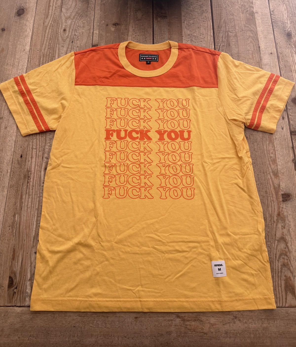 Supreme Supreme x Hysteric Glamour Fuck You Football Top | Grailed