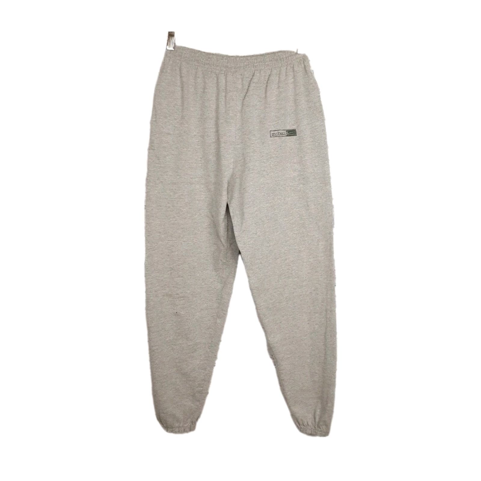Vintage VINTAGE Zubaz Sweatpants Pants Drawstring Pockets Gray USA Small 28x28 Mens Slim/Tapered Inseam 28in Utility Size US 29 - 2 Thumbnail