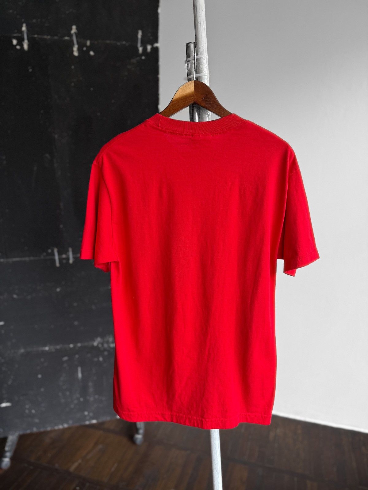 Vintage M&Ms Mens Red Big Face Graphic Character Promo T-Shirt Size US M / EU 48-50 / 2 - 2 Thumbnail
