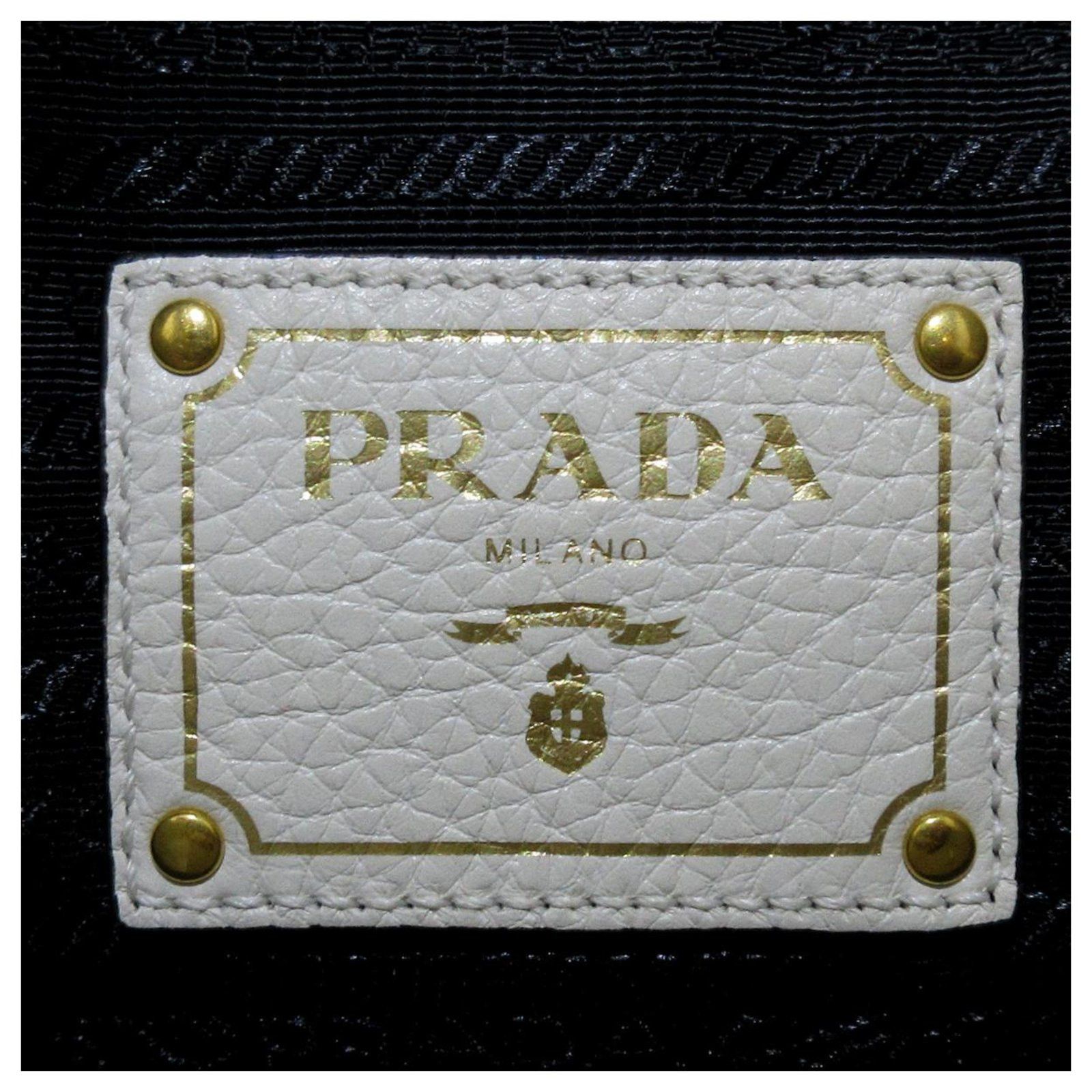 Prada o1srvl11e0624 Size: OS / Shoulder Bag in White Size ONE SIZE - 6 Thumbnail