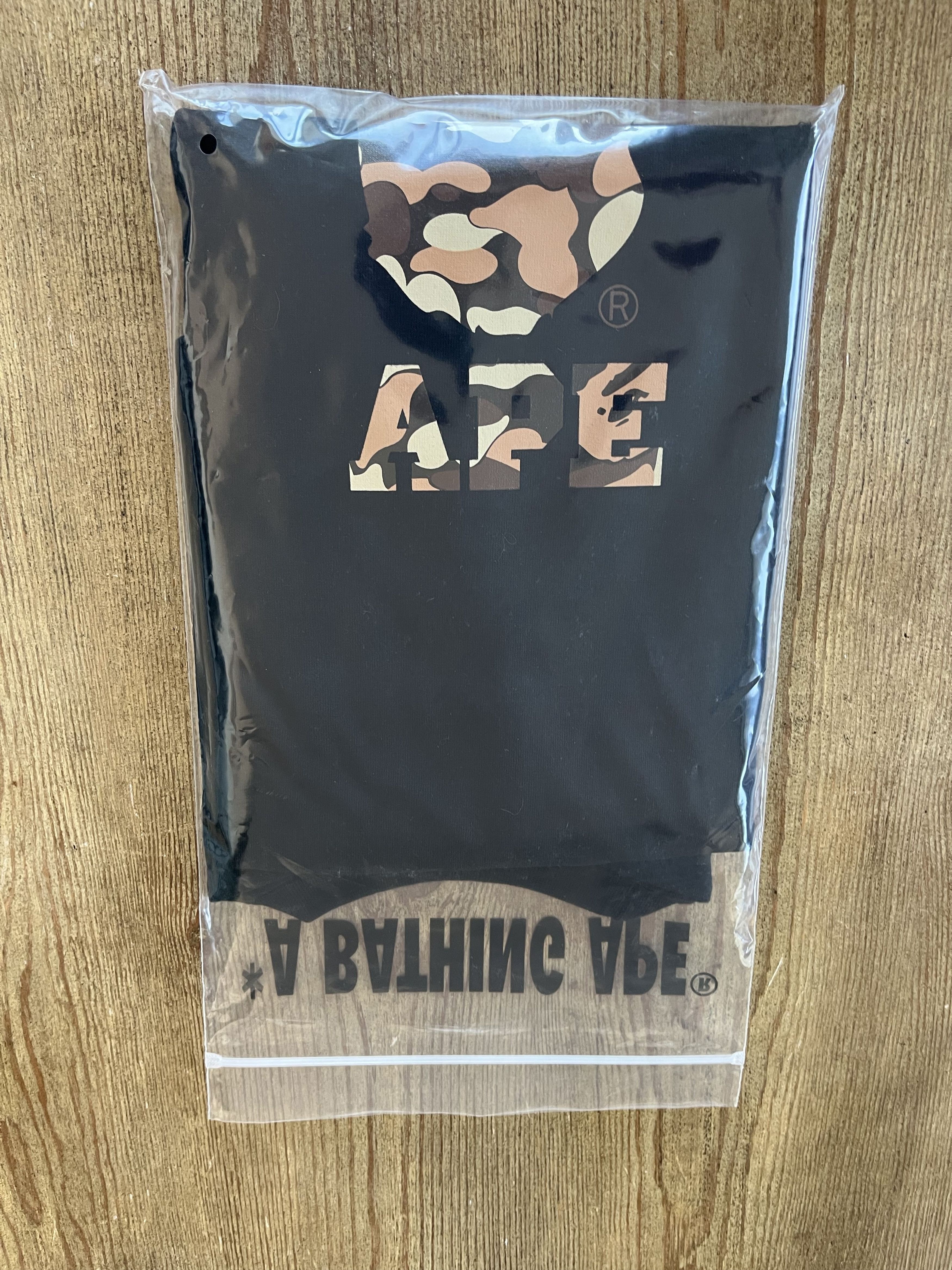 Bape BAPE THINK STORE EXCLUSIVE CAMO COLLEGE TEE Size US XL / EU 56 / 4 - 4 Thumbnail