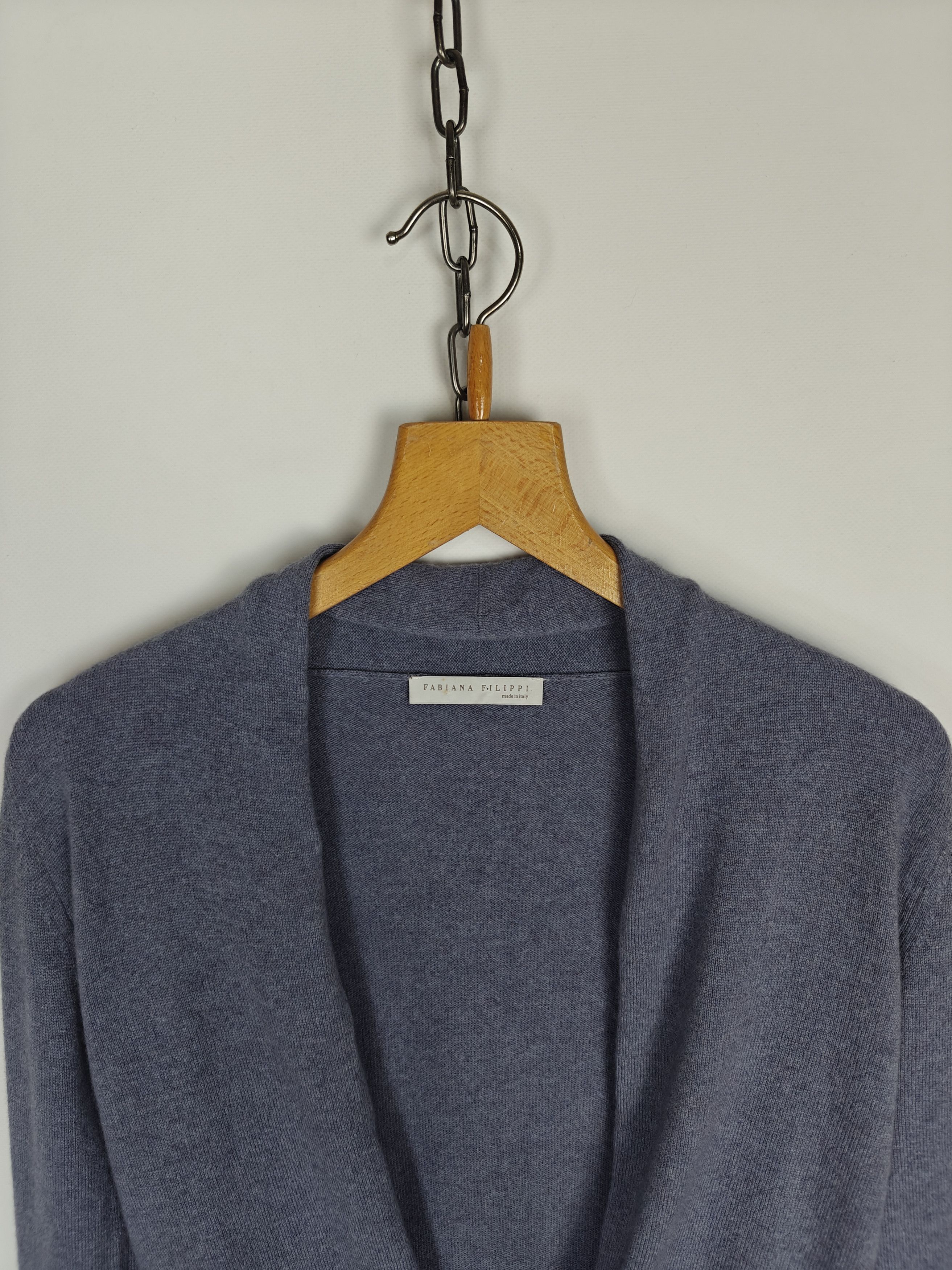Fabiana Filippi Fabiana Filippi Wool Sweater Cardigan Pullover size US S Size S / US 4 / IT 40 - 2 Thumbnail
