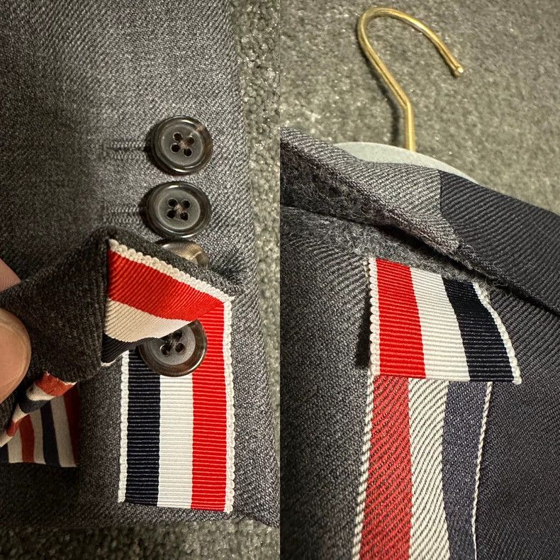 Thom Browne Thom BrowneColor stripe suit jacket 2503-Nextarrow Size XS / US 0-2 / IT 36-38 - 5 Thumbnail