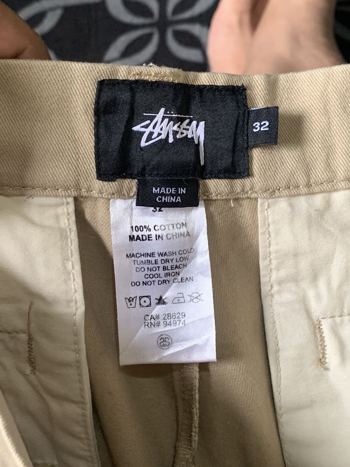 Stussy Stussy Double S Short Pants Size US 32 / EU 48 - 4 Thumbnail