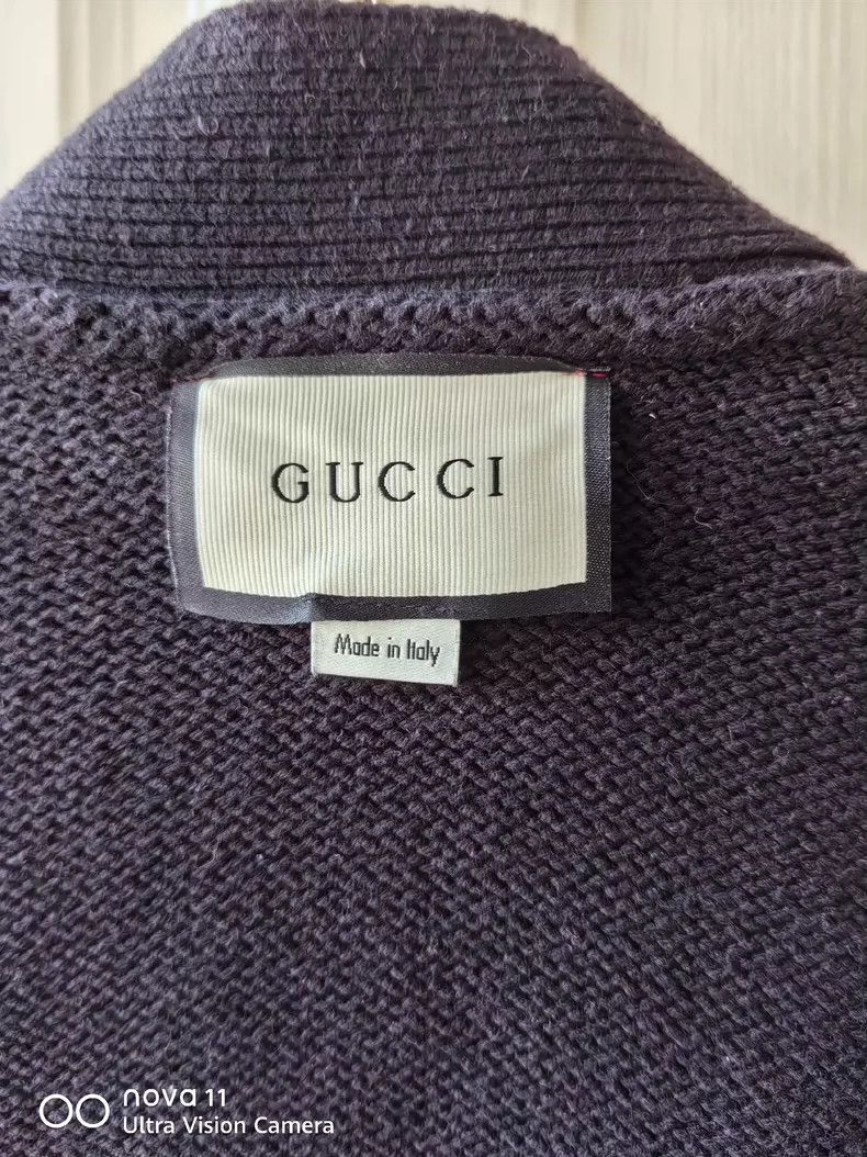 Gucci Gucci Little bee cardigan sweater 2502-Nextarrow Size US S / EU 44-46 / 1 - 4 Thumbnail