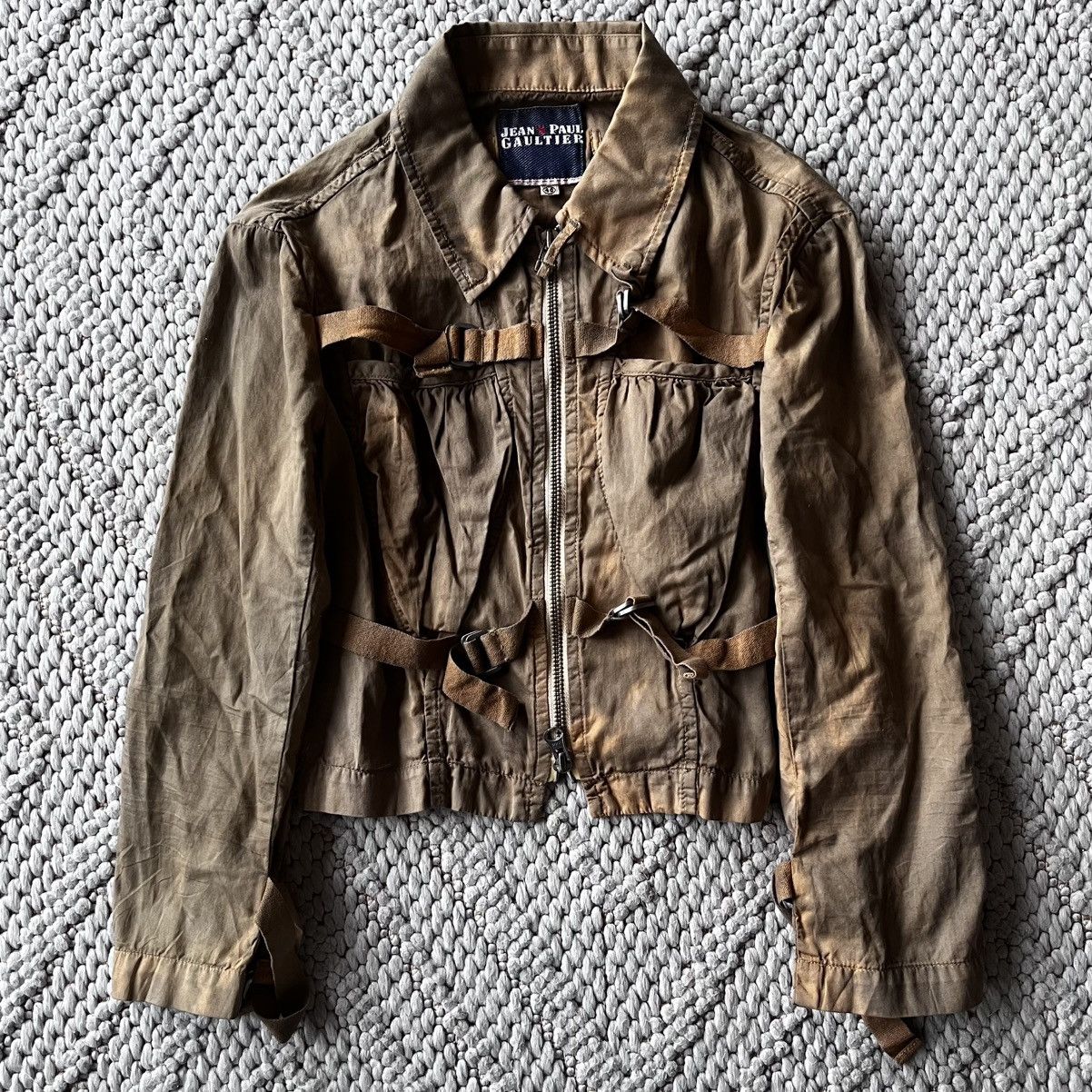 Jean Paul Gaultier SS05 bondage bet jacket