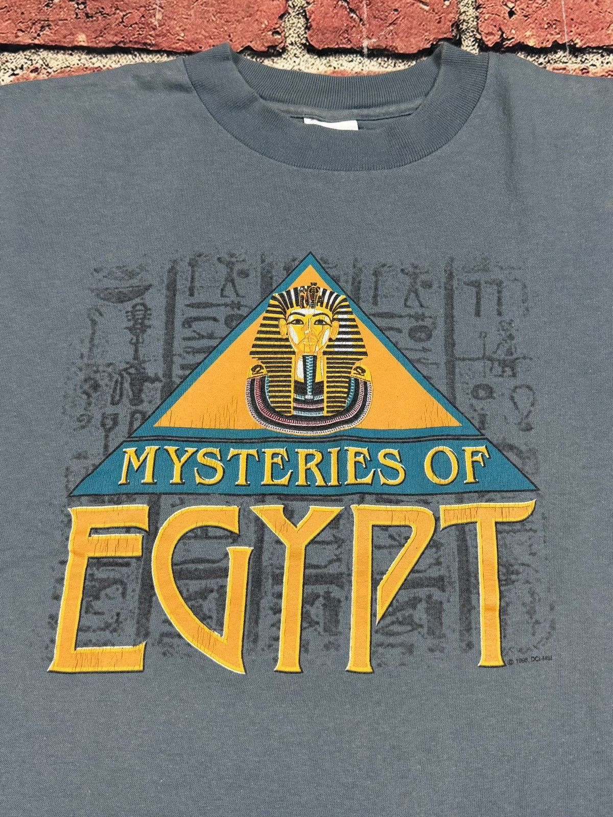 Other Vintage Mysteries of Egypt Pyramid Pharaoh Single Stitch Tee Size US M / EU 48-50 / 2 - 3 Thumbnail