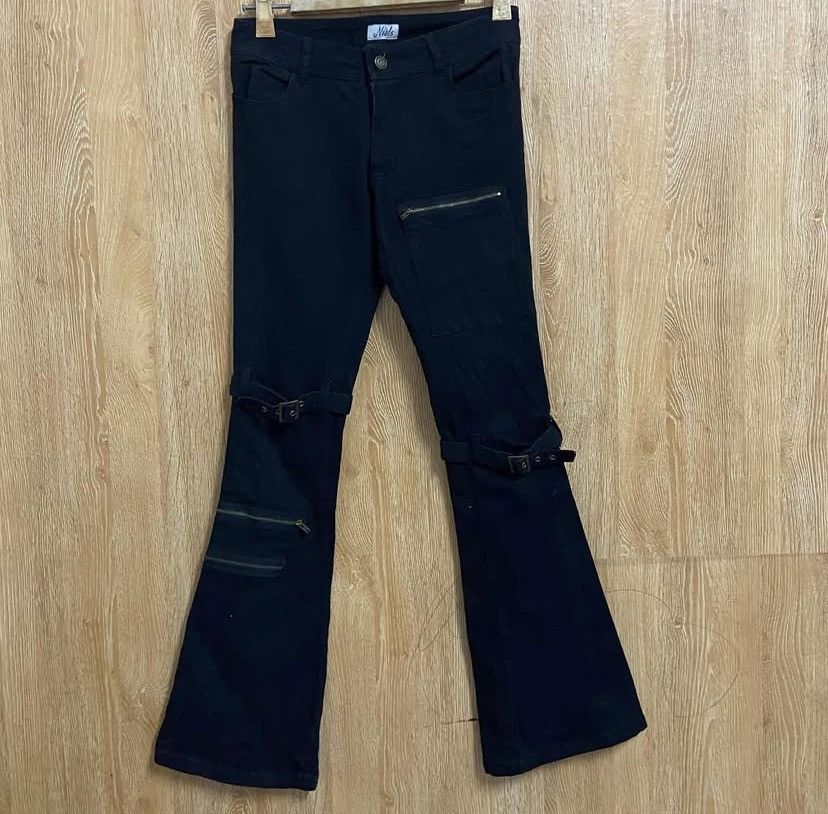 If Six Was Nine × Le Grande Bleu (L.G.B.) Vtg Punk Y2k Pant Size US 28 / EU 44 - 1 Thumbnail