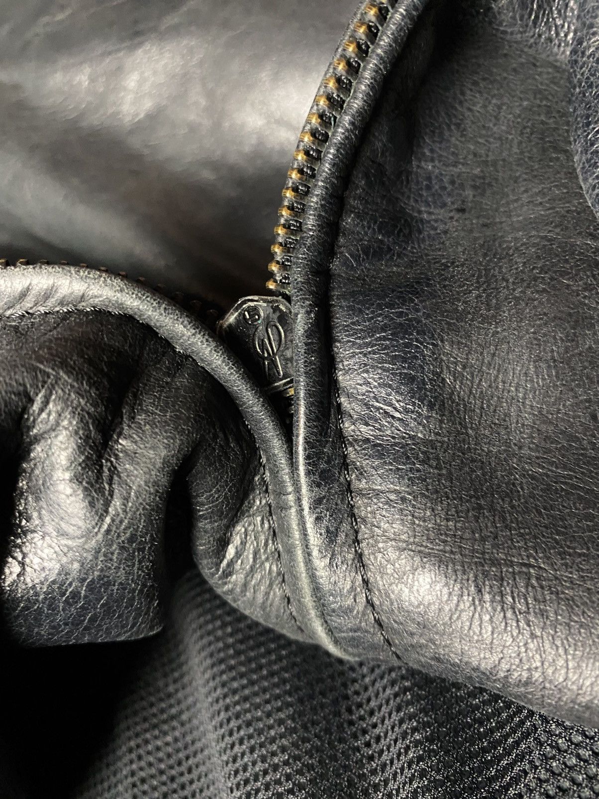 Emporio Armani Armani jeans leather jacket vintage avantgarde archive retro Size US M / EU 48-50 / 2 - 9 Thumbnail