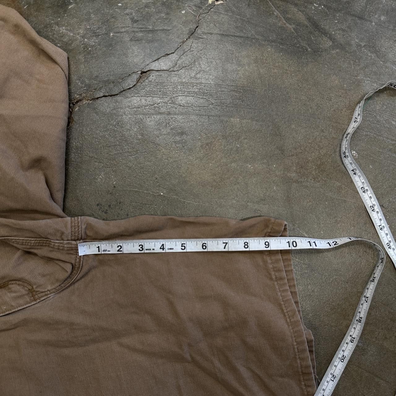 Carhartt Vintage Carhartt Brown Carpenter Shorts Size 32 Size US 32 / EU 48 - 5 Thumbnail
