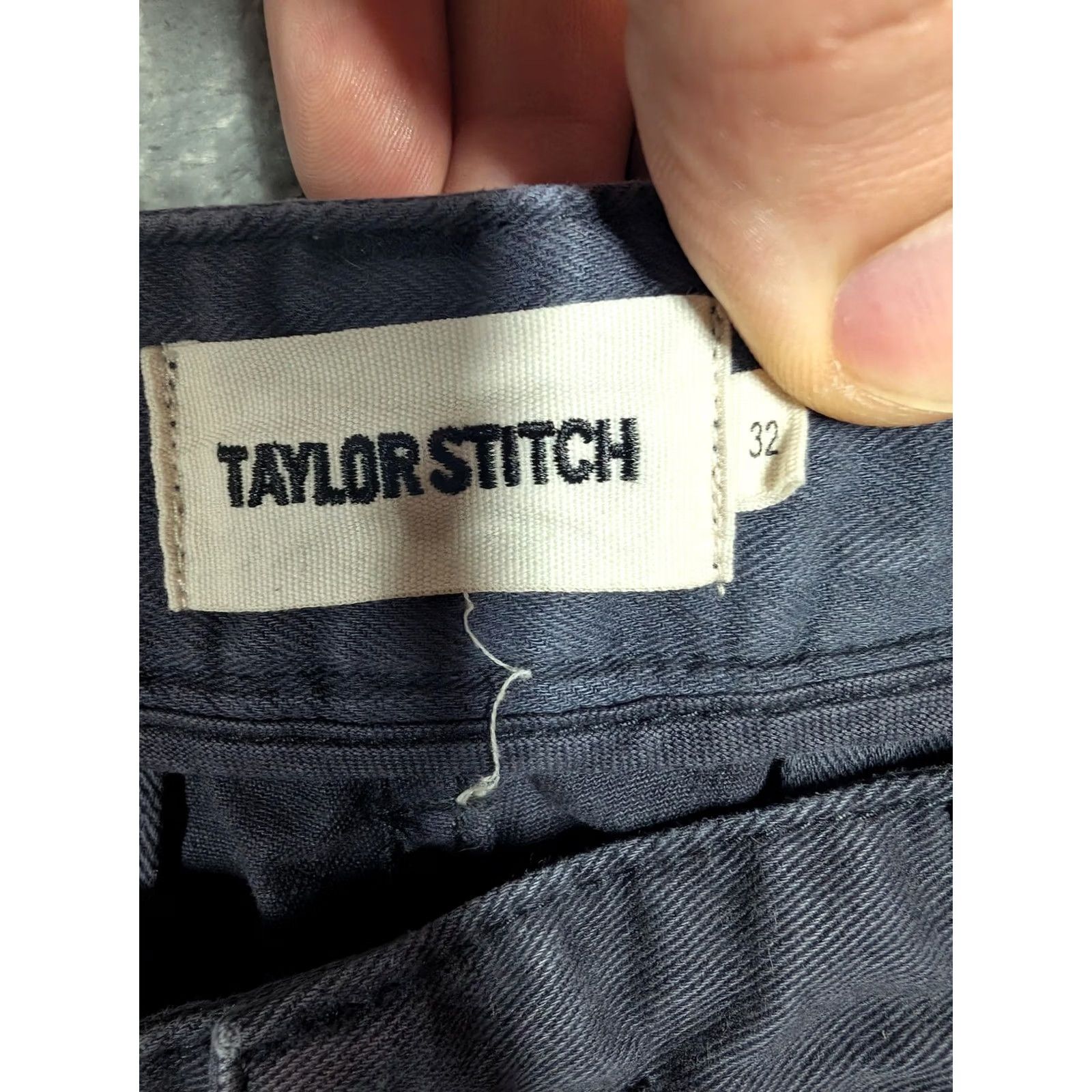 Taylor Stitch Taylor Stitch Foundation Pants Mens 32x32 Gray Slim Canvas Chino Tapered Casual Size US 32 / EU 48 - 5 Thumbnail