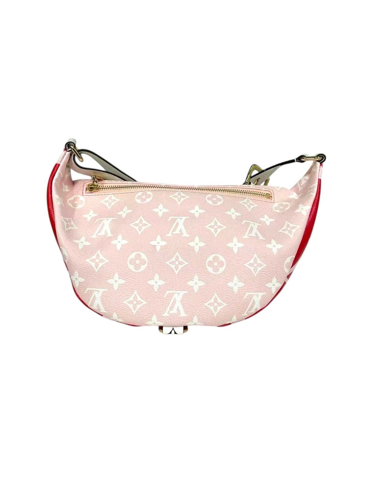 Louis Vuitton Louis Vuitton Giant Monogram Red Hand Shoulder Bumbag Rouge Size ONE SIZE - 3 Thumbnail