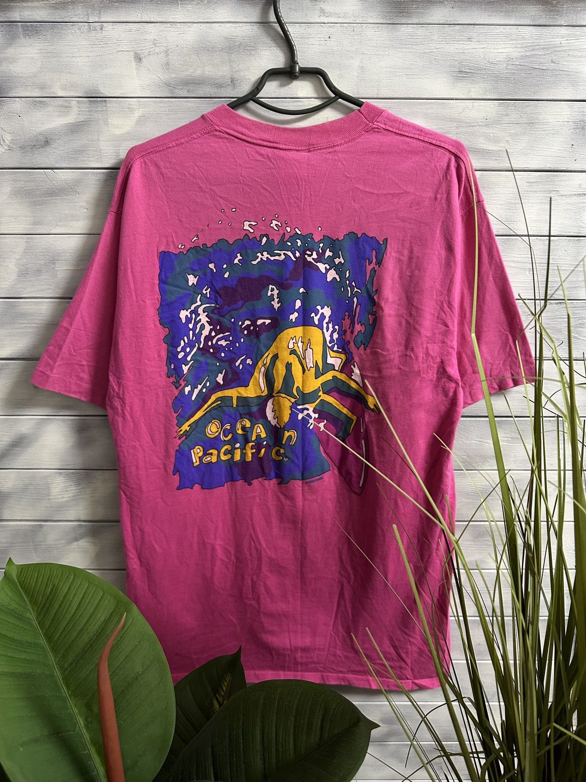Ocean Pacific Very Rare Vintage T-Shirt Ocean Pacific 80-90e Surfing Size US XL / EU 56 / 4 - 1 Thumbnail