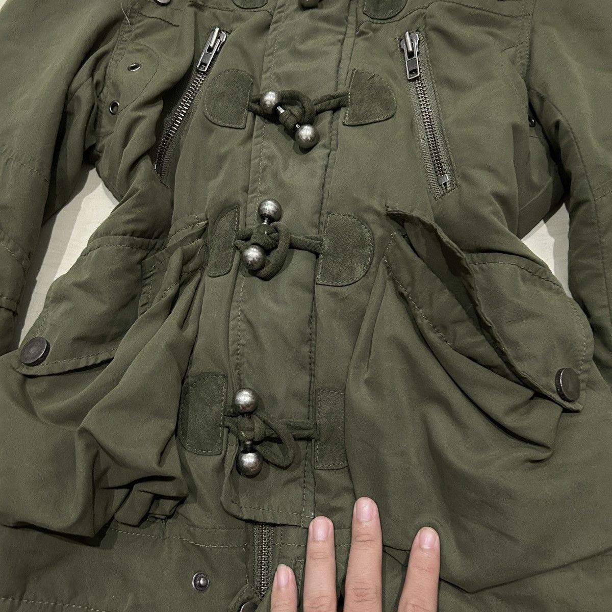14th Addiction 00s Japanese Archive SLY Parka Fur Jacket ifsixwasnine style Size US S / EU 44-46 / 1 - 9 Thumbnail