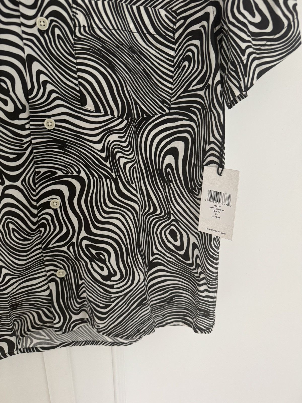 Corridor Corridor Contours Lyocell Short Sleeve Small Black NWT Size US XS / EU 42 / 0 - 4 Thumbnail