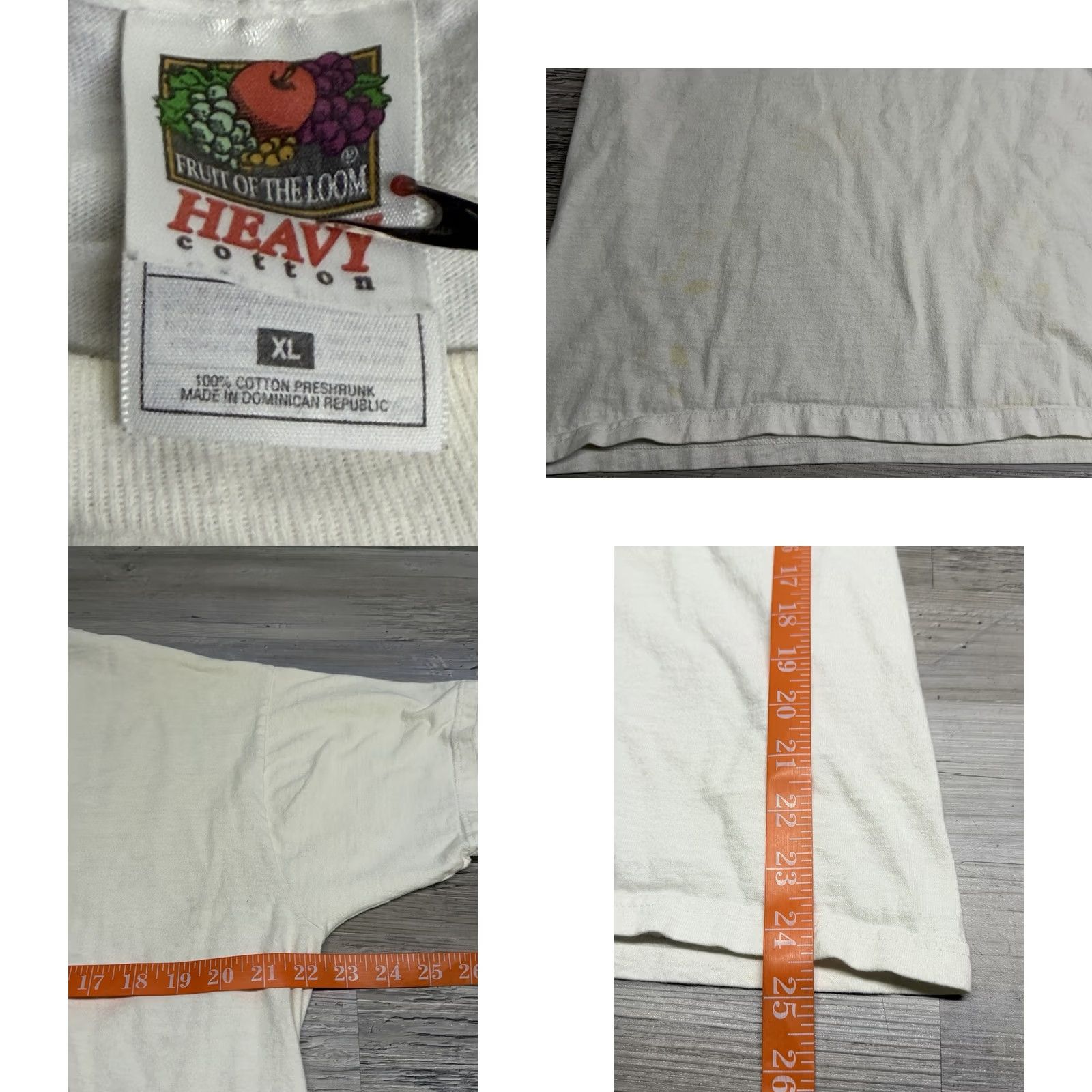 Fruit Of The Loom Vintage San Diego Blood Panda Bear Nature T Shirt XL White 90s Mens Graphic Tee Fruit of the Loom Size US XL / EU 56 / 4 - 8 Thumbnail