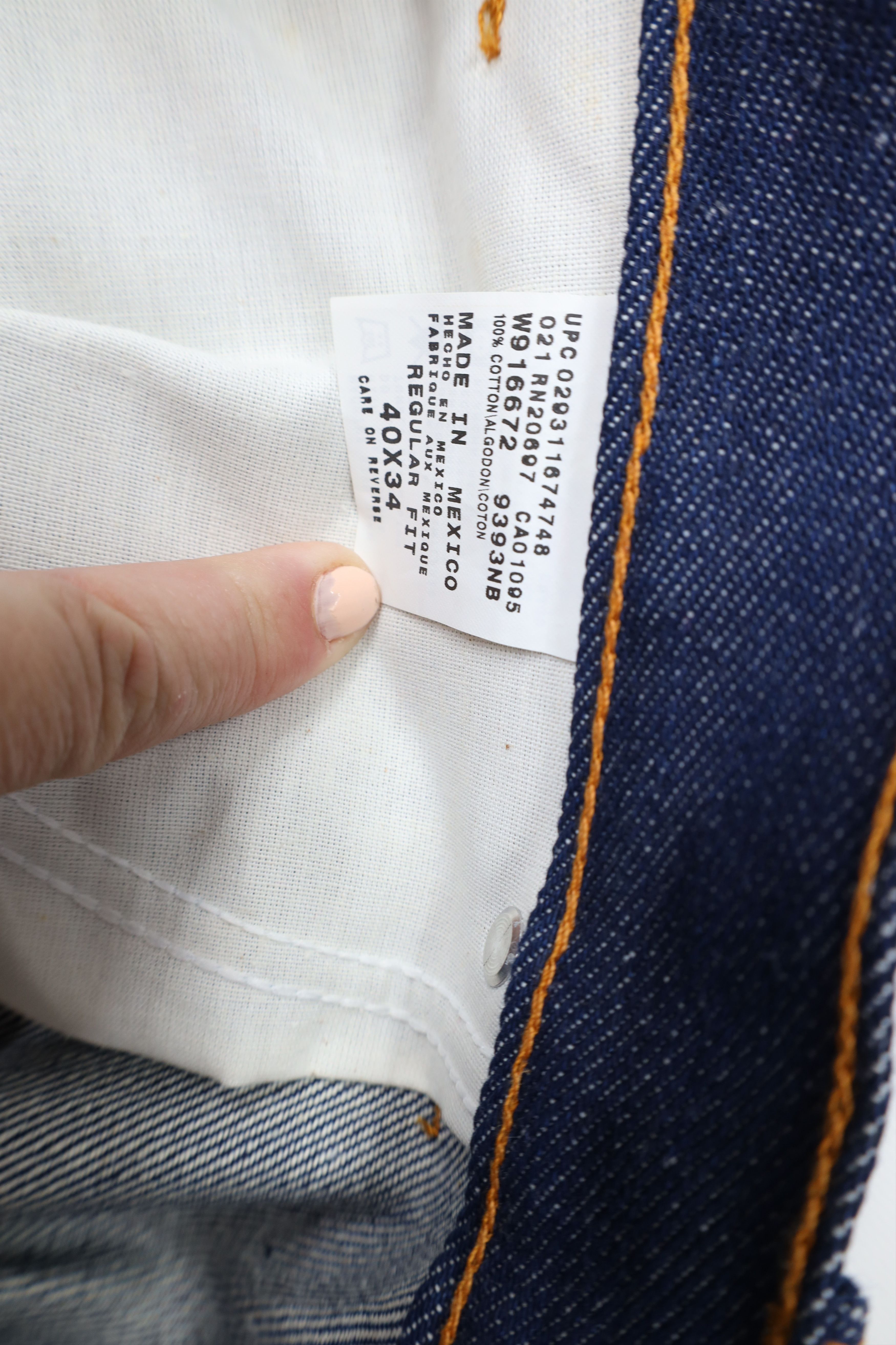 Dickies Deadstock Vintage Y2K Dickies Wide Leg Denim Jeans Indigo Size US 40 / EU 56 - 7 Thumbnail