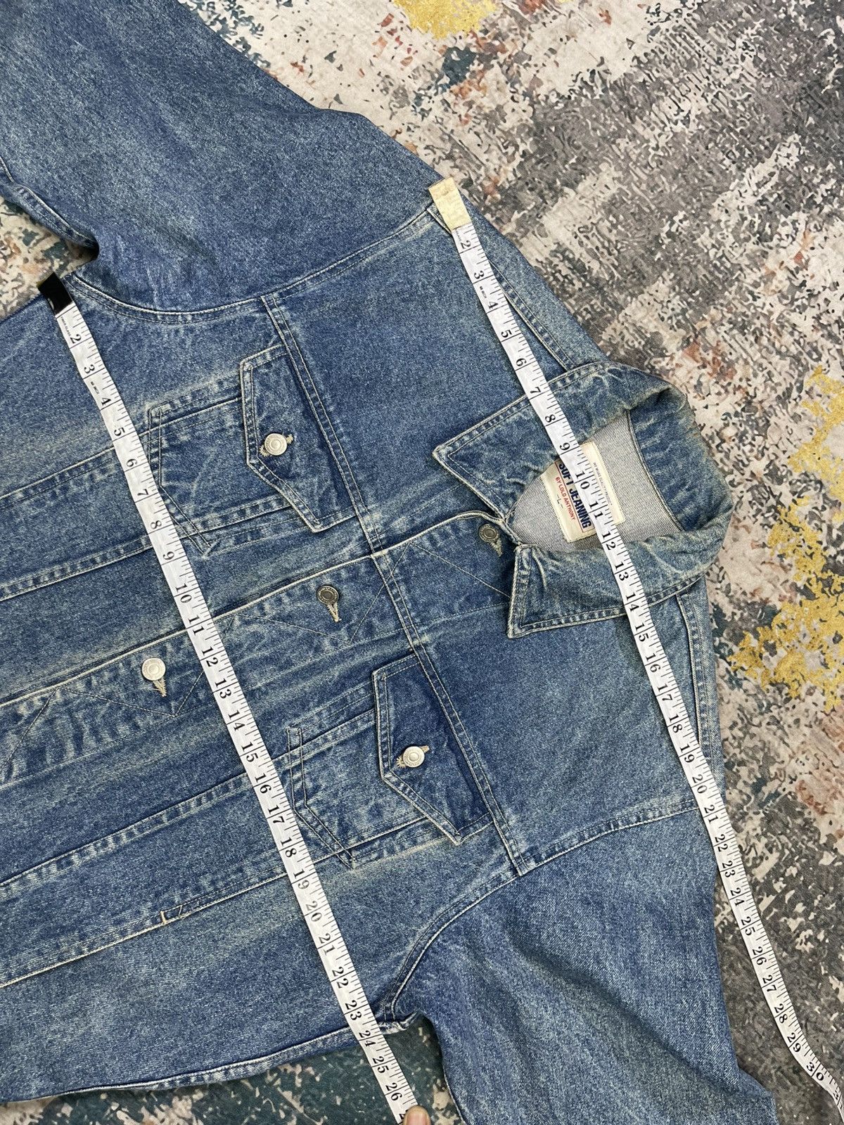 Vintage Vtg Lold Anthony Soft Jeaning Denim Jacket Size US L / EU 52-54 / 3 - 10 Thumbnail