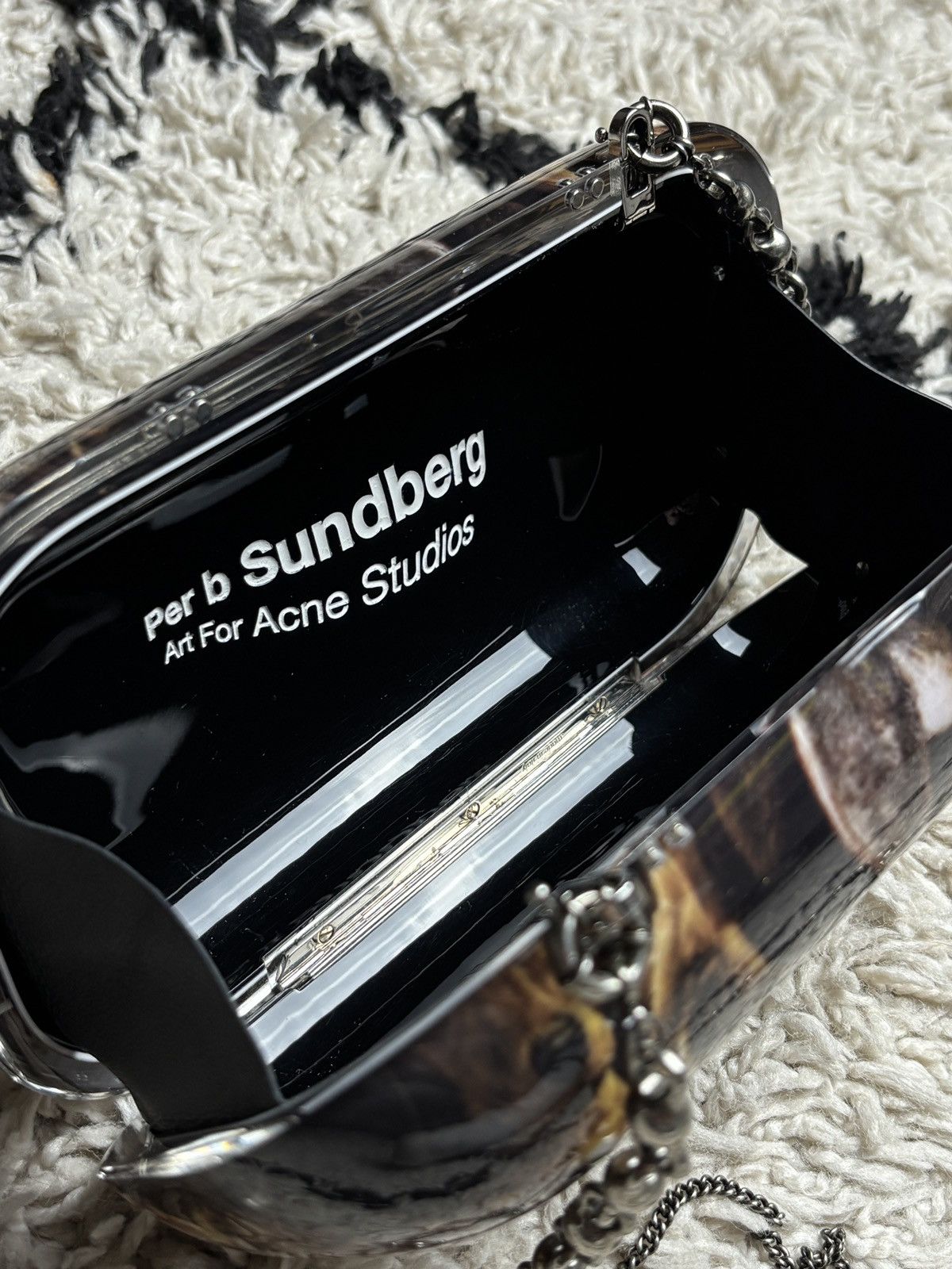 Acne Studios Acne Studios x Per B Sundberg Shoudler Clutch Bag Animal Size ONE SIZE - 10 Thumbnail