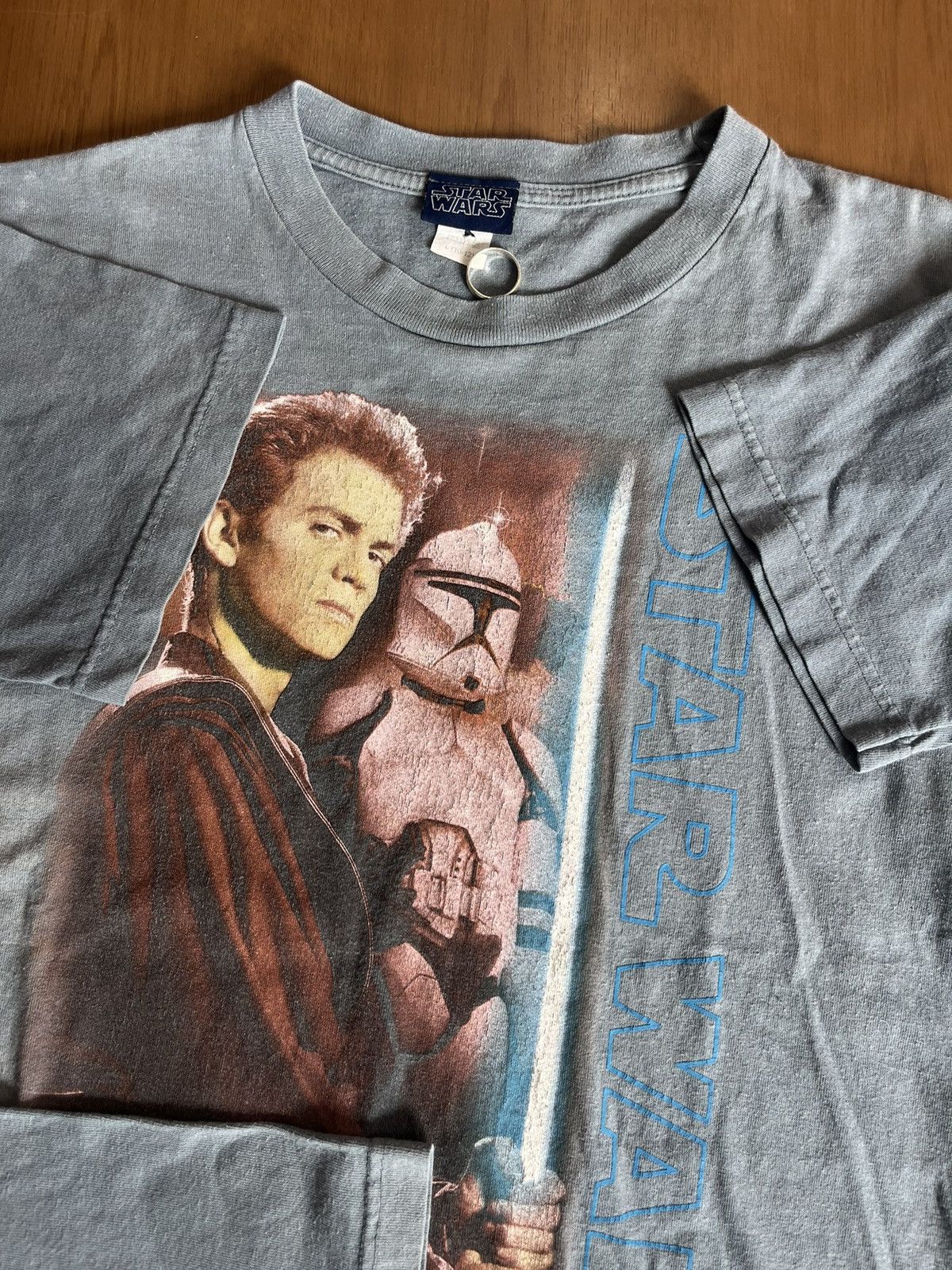 Star Wars Vintage STAR WARS (Kid Size) 00’s Tshirt Size US L / EU 52-54 / 3 - 7 Thumbnail