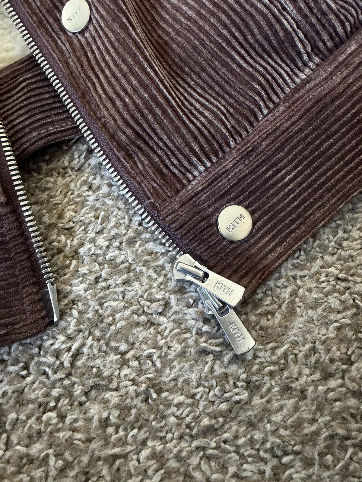 Kith RARE Kith removable flannel corduroy Sherpa jacket Size US L / EU 52-54 / 3 - 15 Thumbnail