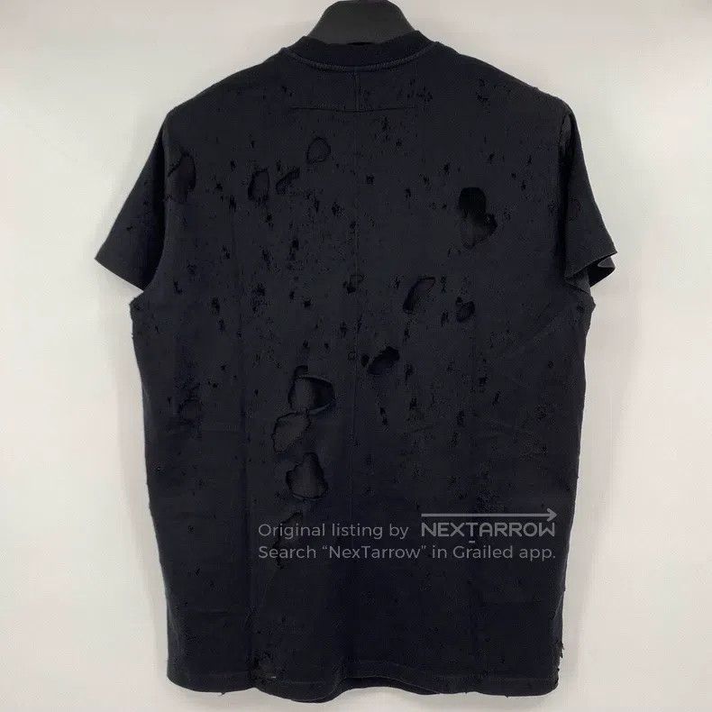 Givenchy Givenchy Big Ripped Letter Short Sleeve Size US XXS / EU 40 - 2 Thumbnail