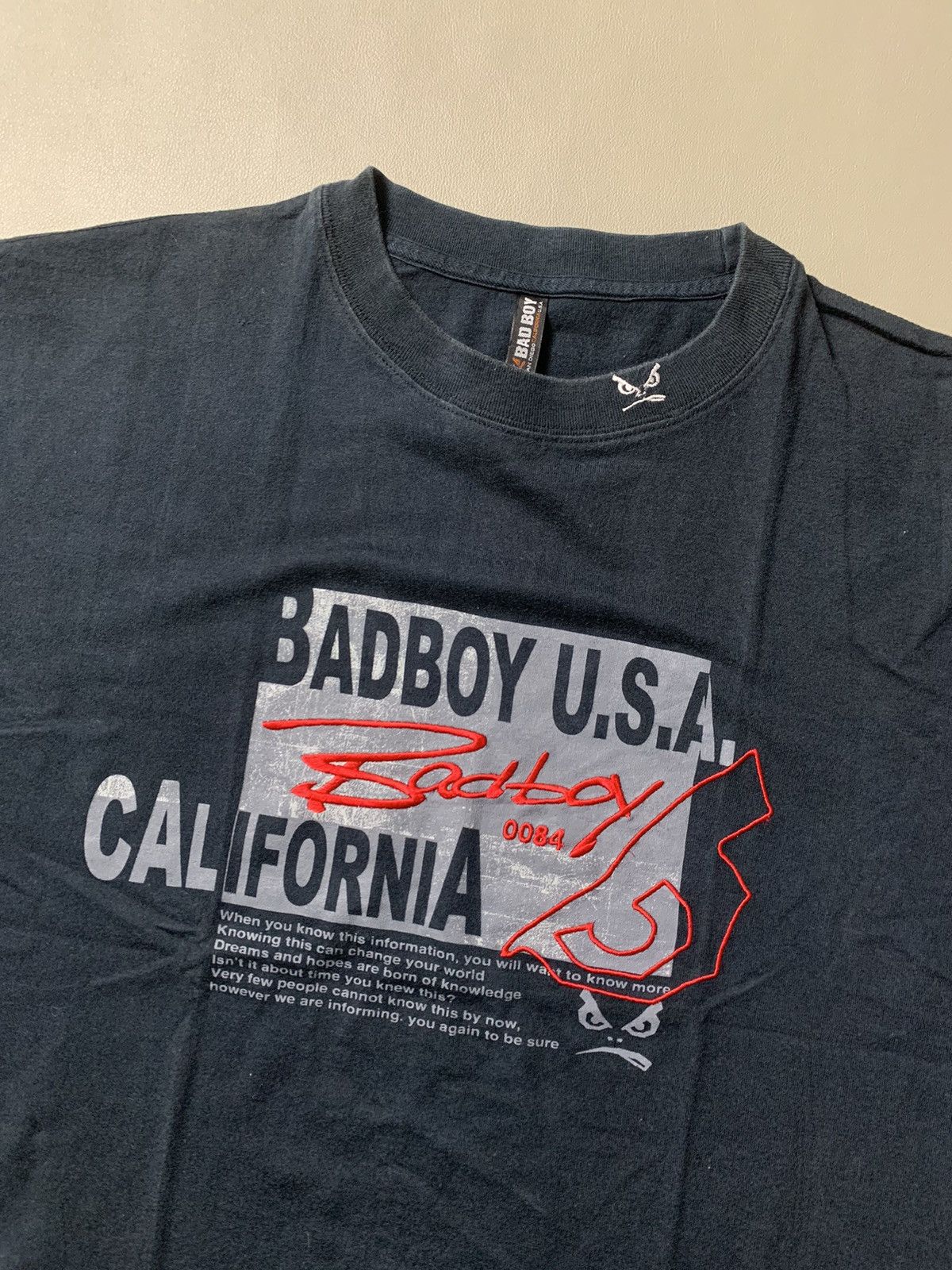 Hysteric Glamour × If Six Was Nine × Japanese Brand Bad Boy Archive Poem Tshirt Size US L / EU 52-54 / 3 - 3 Thumbnail