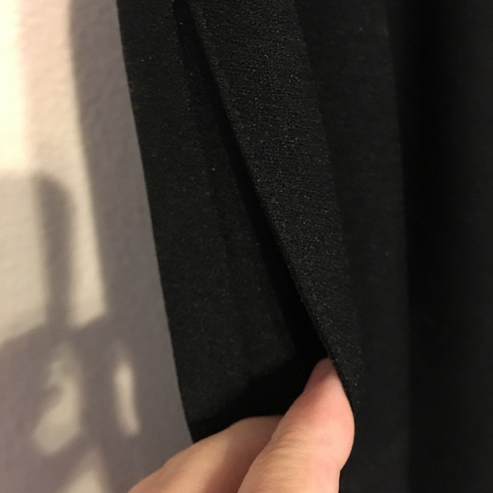 Other Black lightweight elastic waist pants NWOT LP Size 32" / US 10 / IT 46 - 3 Thumbnail