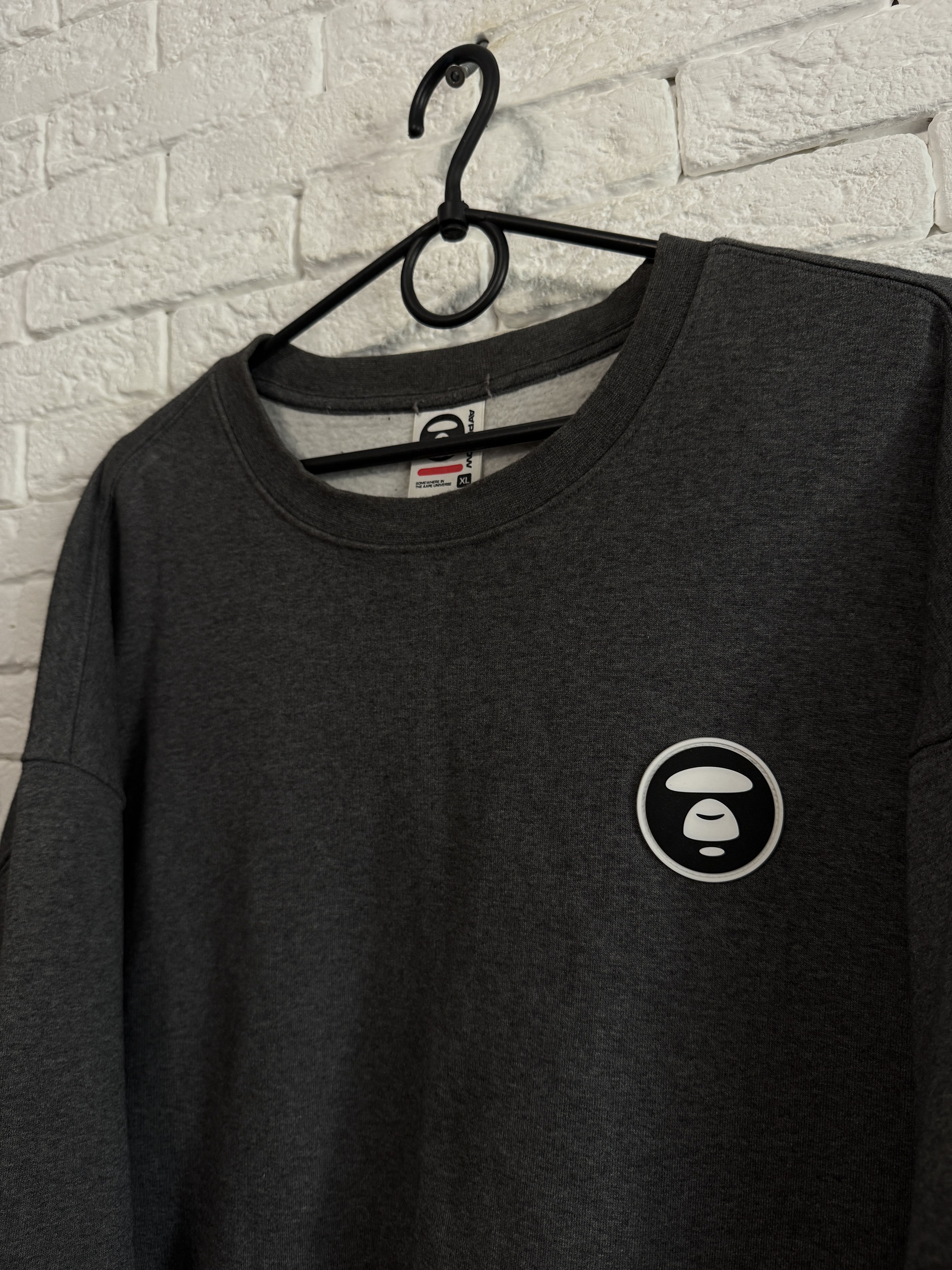 Aape Sweatshirt AApe Universe Big Logo Sz XL Size US XL / EU 56 / 4 - 2 Thumbnail