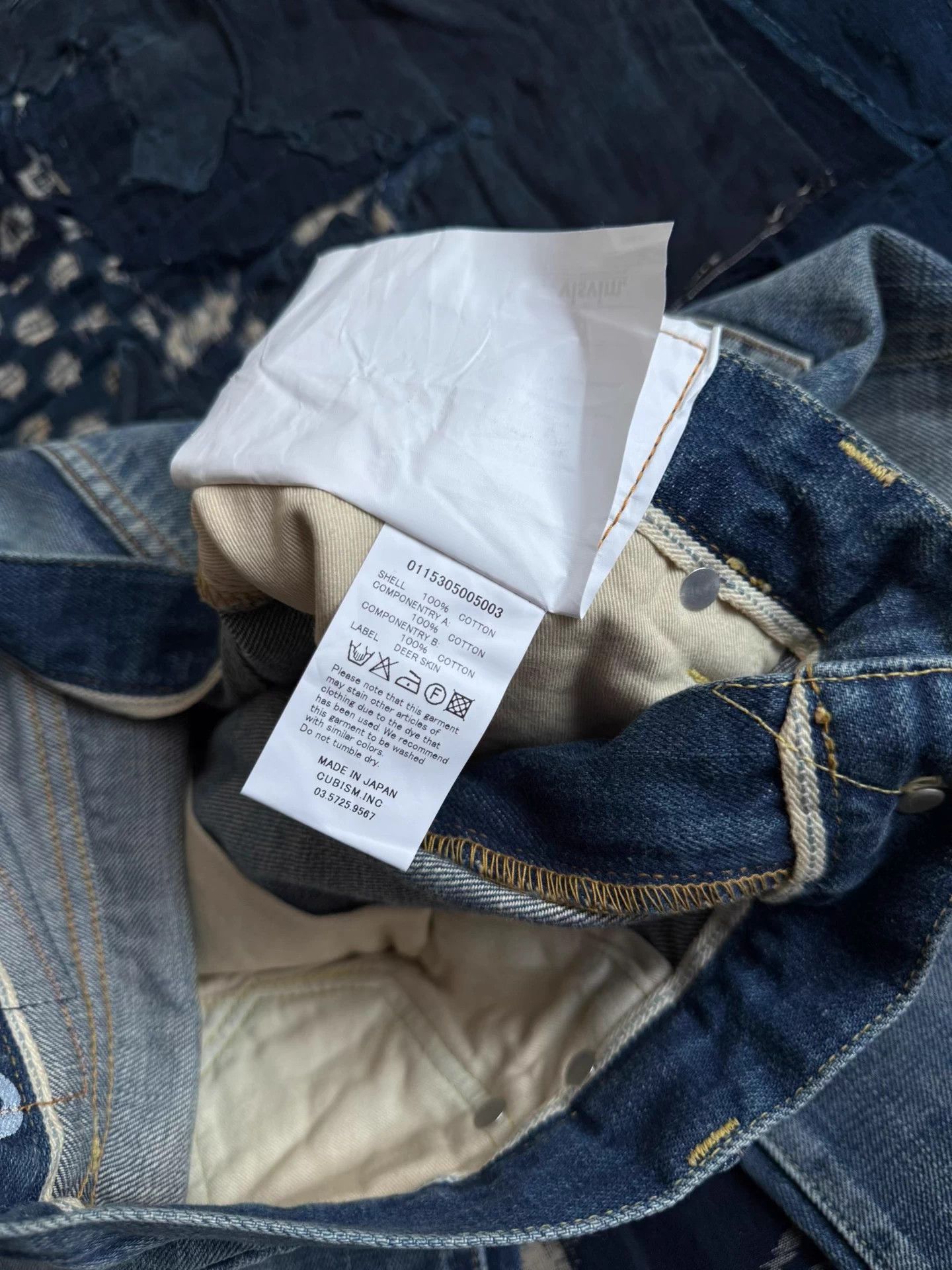 Visvim VISVIM 15AW Social Sculpture Denim 04D10 W34L30 Size US 34 / EU 50 - 9 Thumbnail