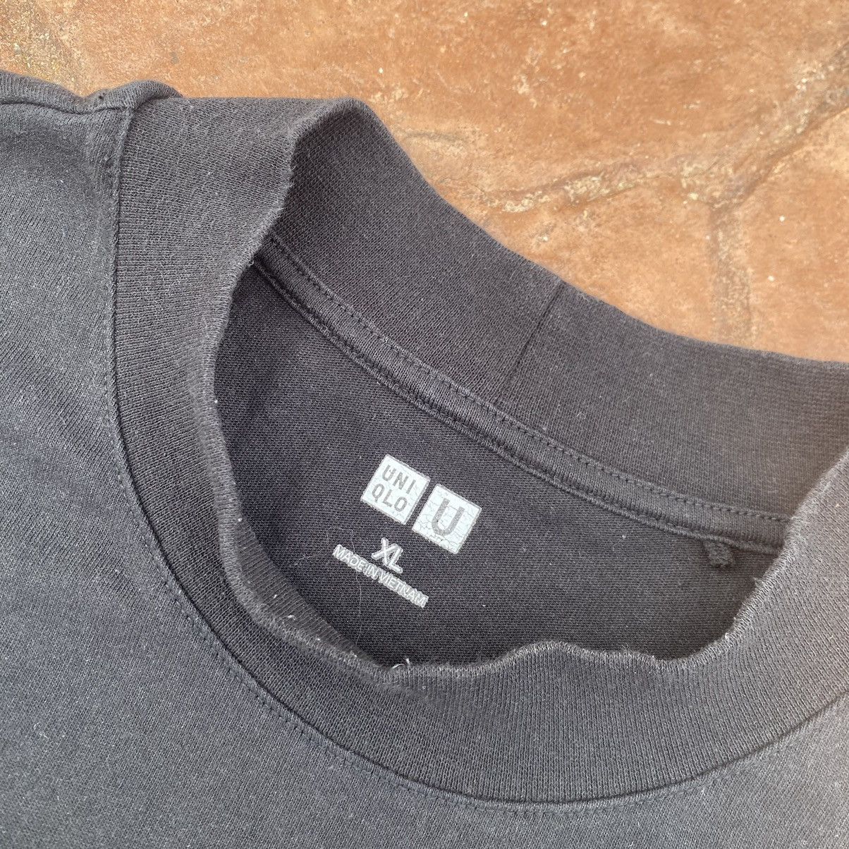 Lemaire × Uniqlo Faded Lemaire x Uniqlo U Oversized ERD GRUNGE THRASHED TEE Size US XL / EU 56 / 4 - 4 Thumbnail