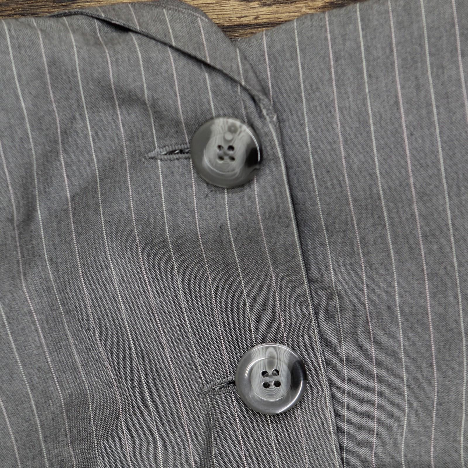 Van Heusen Nwt Van Heusen Pinstripe Blazer Jacket Gray / Purple Xl Size XL / US 12-14 / IT 48-50 - 4 Thumbnail