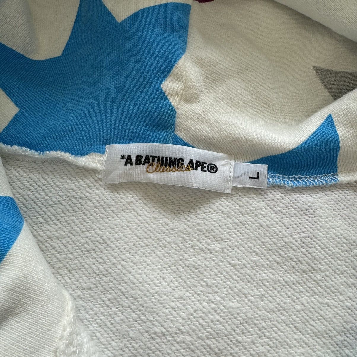 Bape × Nigo RARE Yokohama Sta Pattern Full Zip Hoodie Size US L / EU 52-54 / 3 - 18 Thumbnail