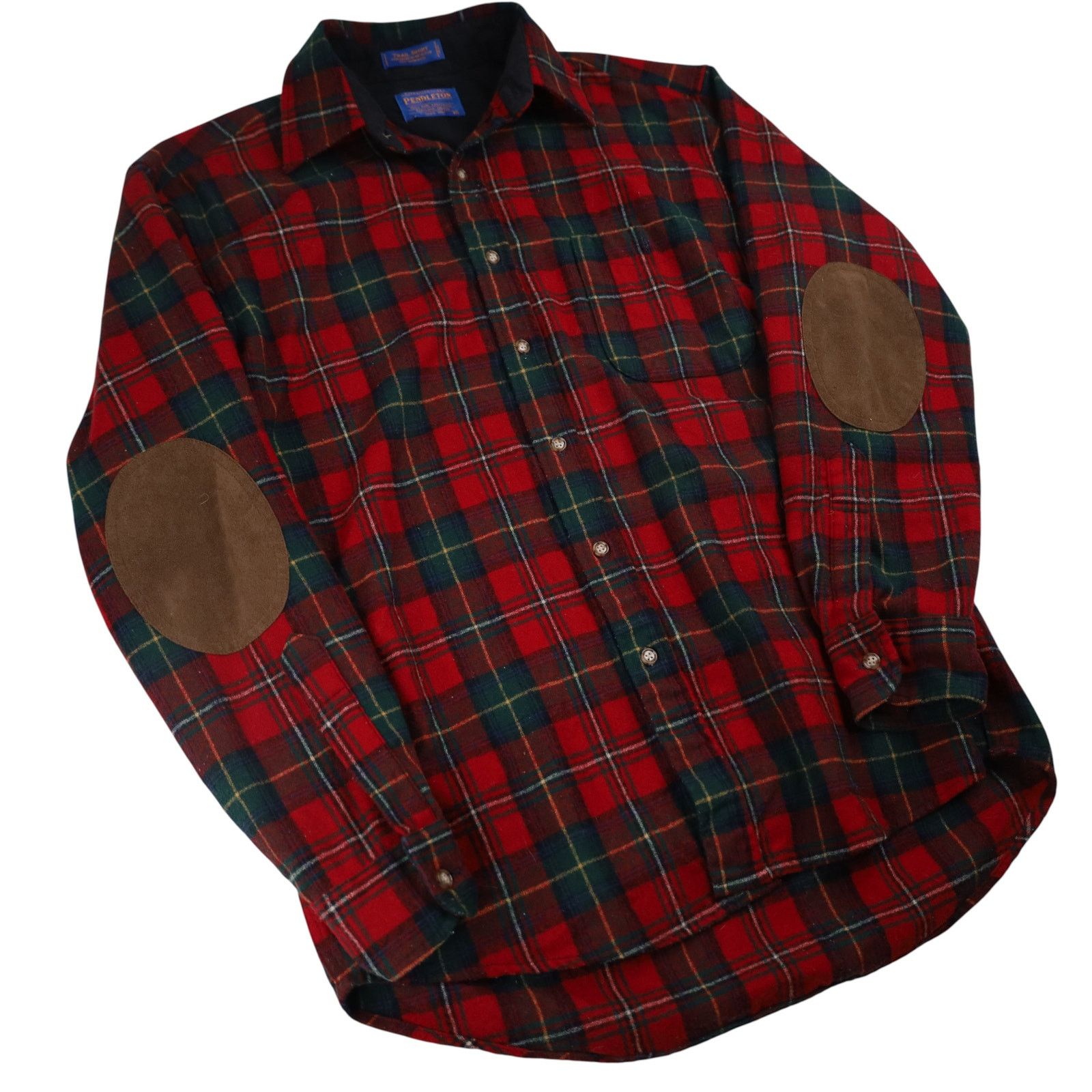 Pendleton × Vintage Pendleton %100 Wool Flannel Boyd Tartan Trail Shirt Size US M / EU 48-50 / 2 - 3 Thumbnail