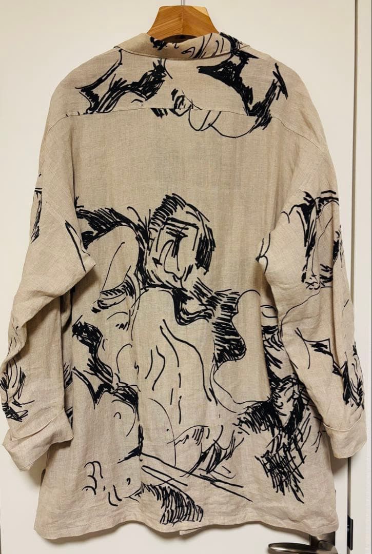 Yohji Yamamoto SS18 Pour Homme Jacket Linen Jacket Size US S / EU 44-46 / 1 - 2 Thumbnail