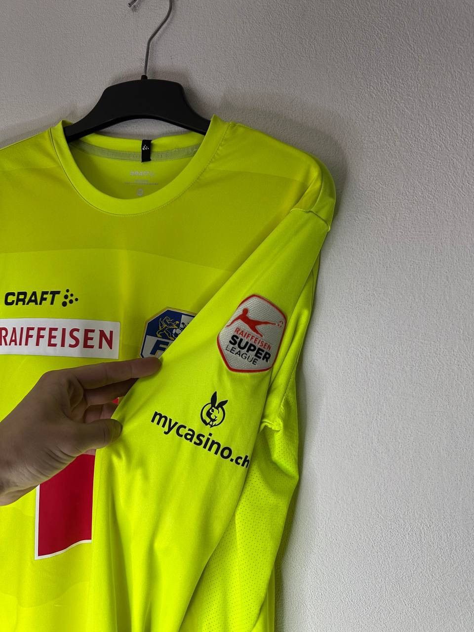 Other Craft FCL Luzern Match Worn Jersey Müller 32 Long Sleeve M Size US M / EU 48-50 / 2 - 5 Thumbnail