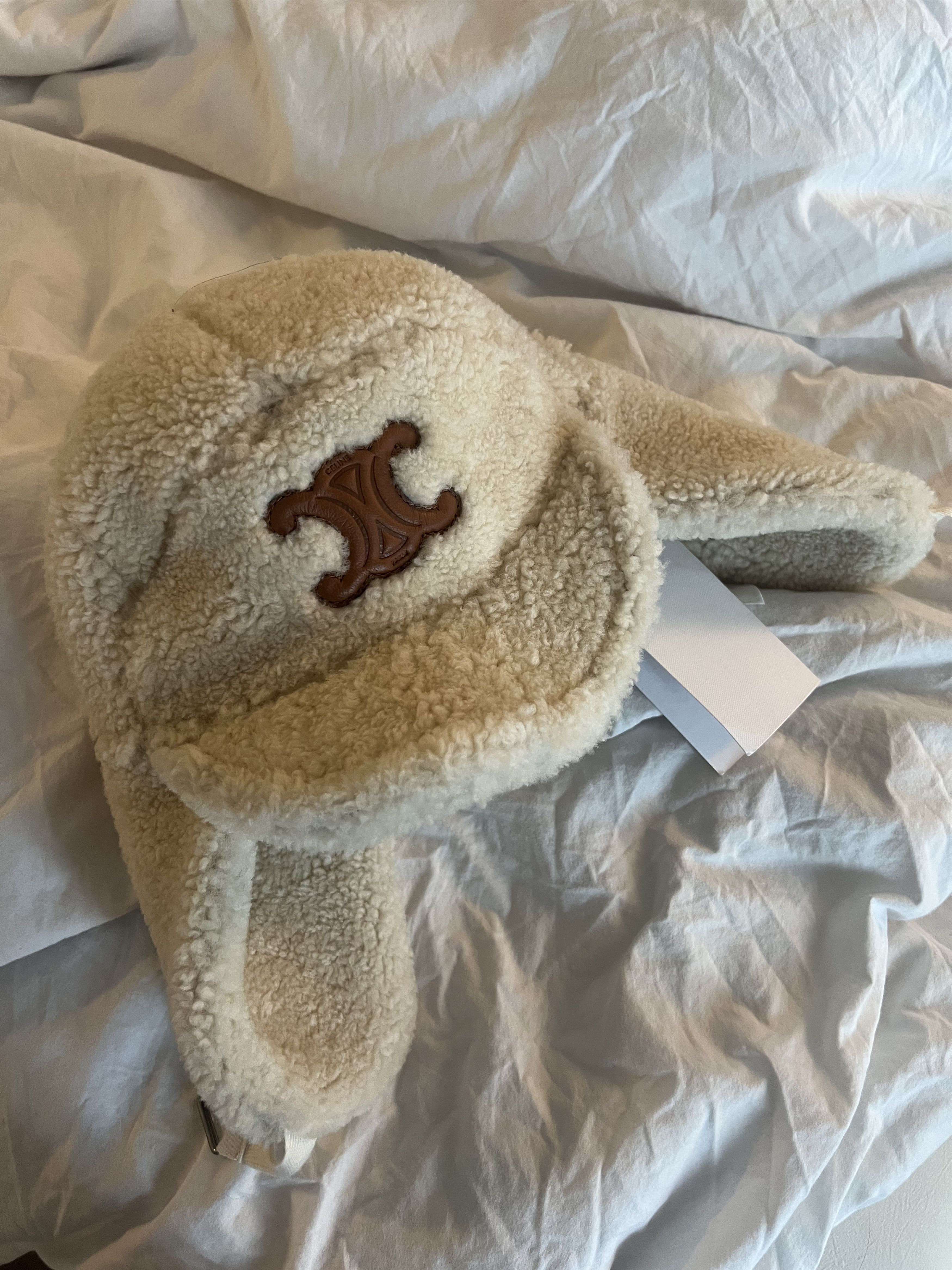 Celine Celine Sherling Hat Size ONE SIZE - 3 Thumbnail