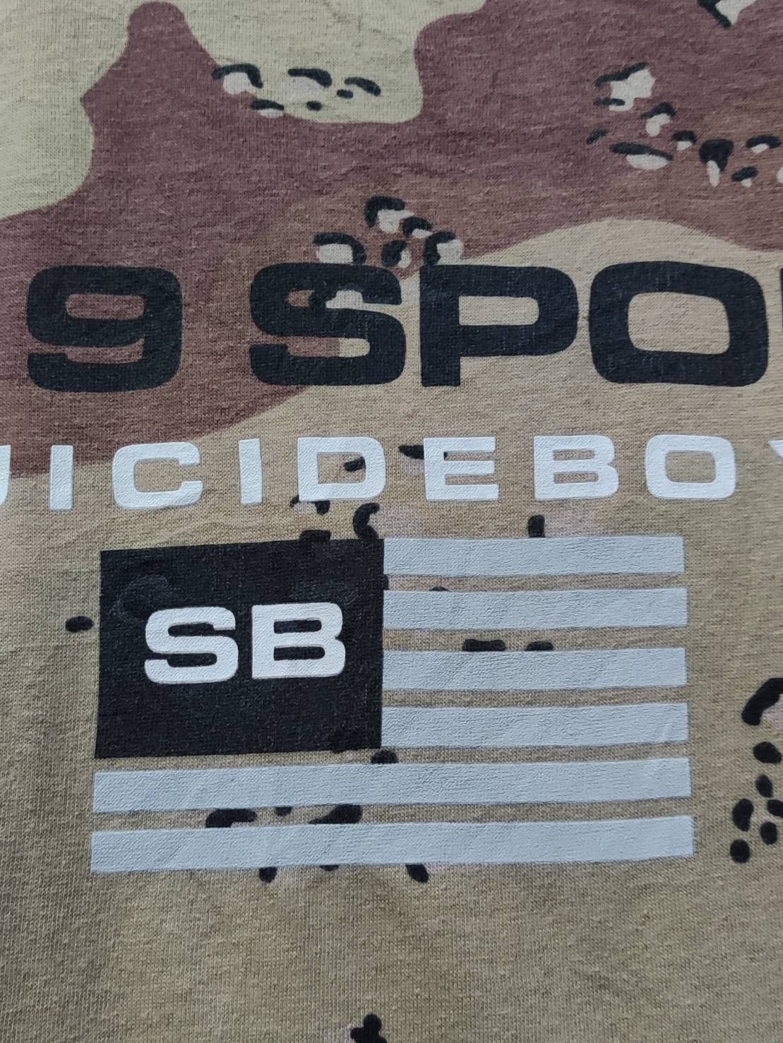 Fuck The Population × G59 Records Suicideboys " G59 Sport " Parody Polo Sport Camo T-Shirt Size US M / EU 48-50 / 2 - 3 Thumbnail